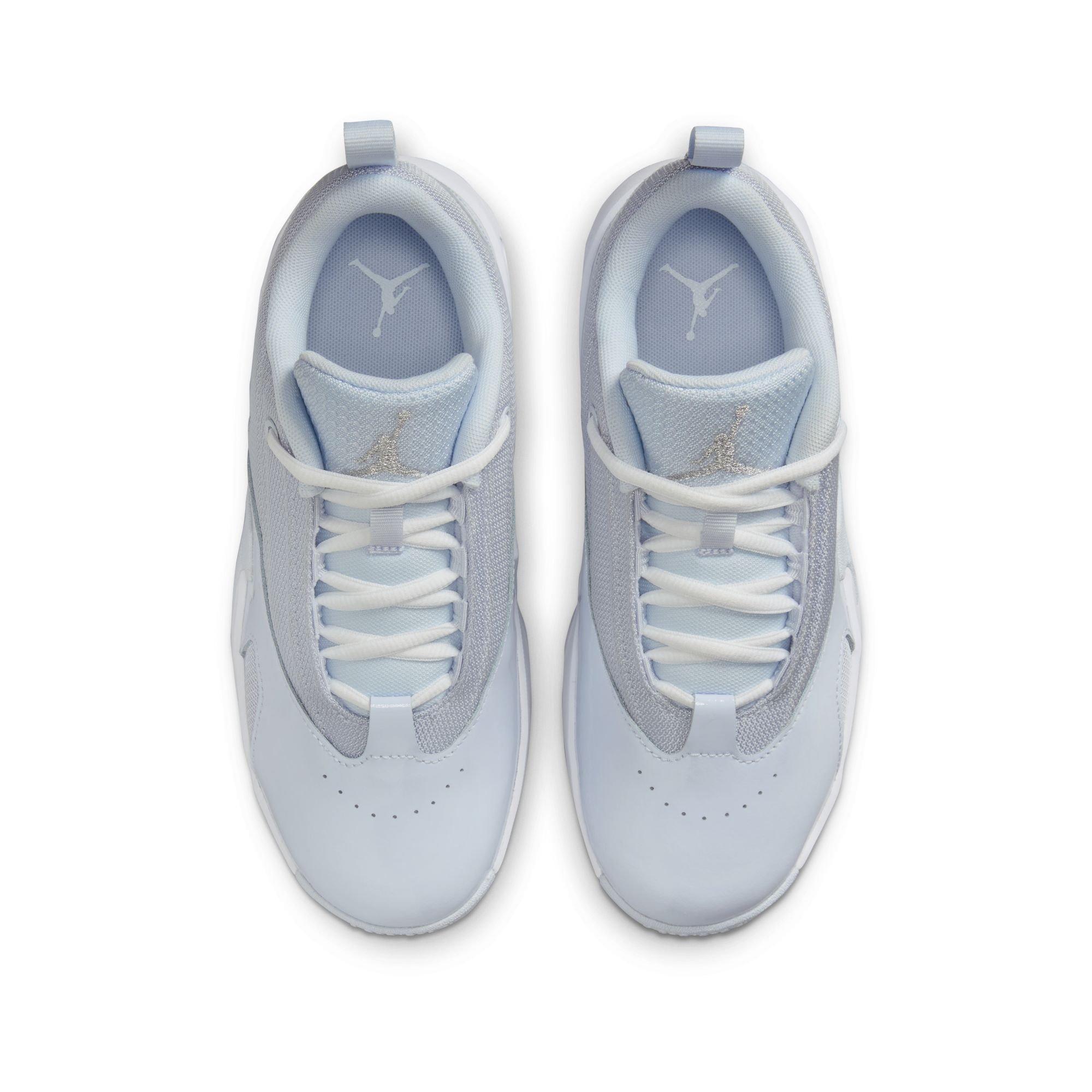 Jordan Max Aura 6 Grade School Girls' "Cobalt Bliss/Chrome/White" Shoe