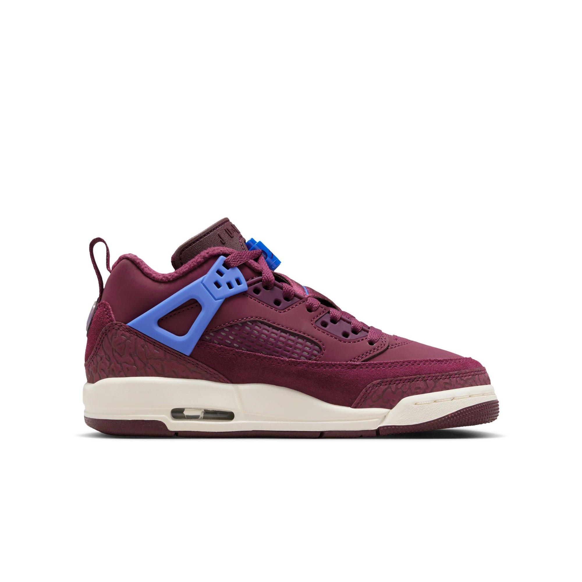 Jordan Spizike Low Grade School Kids' "Bordeaux/Hyper Royal/Sail" Shoe