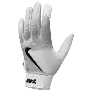 Nike Girls' Hyperdiamond 3 Softball Batting Gloves - White/Black