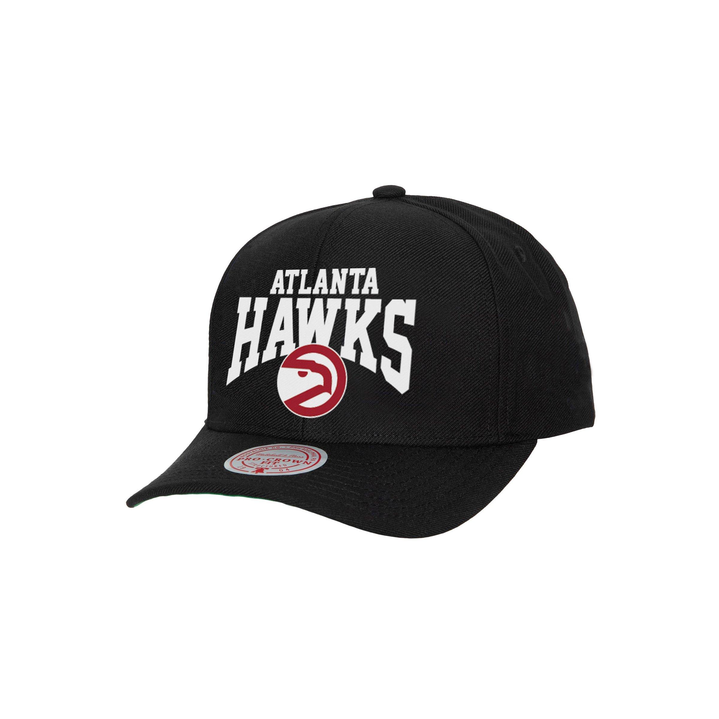 Mitchell & Ness Atlanta Hawks Big Time Pro Snapback - Black - BLACK Thumbnail View 1