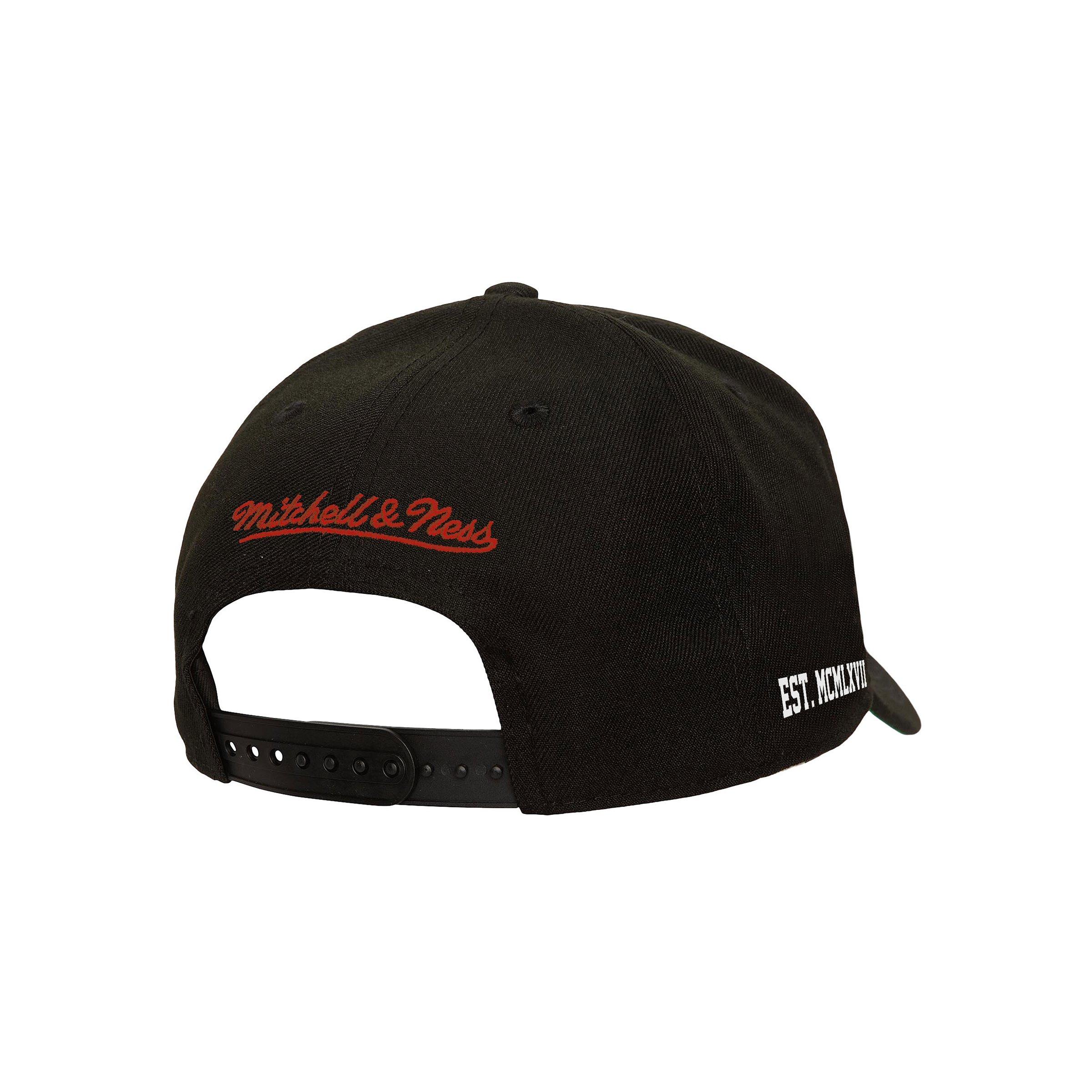 Mitchell & Ness Houston Rockets Big Time Pro Snapback-Black - BLACK Thumbnail View 2