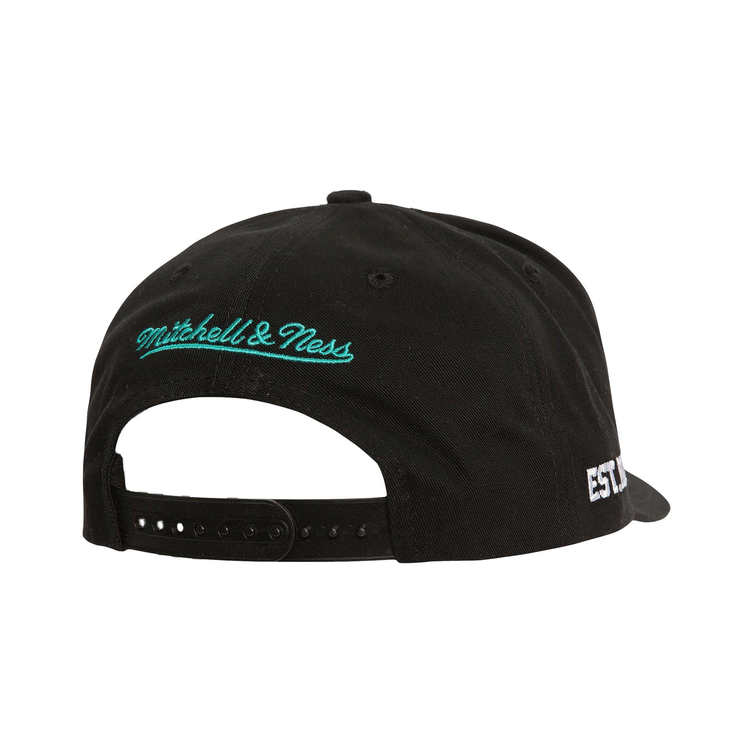 Mitchell & Ness Memphis Grizzlies Big Time Pro Snapback-Black - BLACK Thumbnail View 2