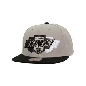 Mitchell & Ness Los Angeles Kings Triple Up Snapback-Grey