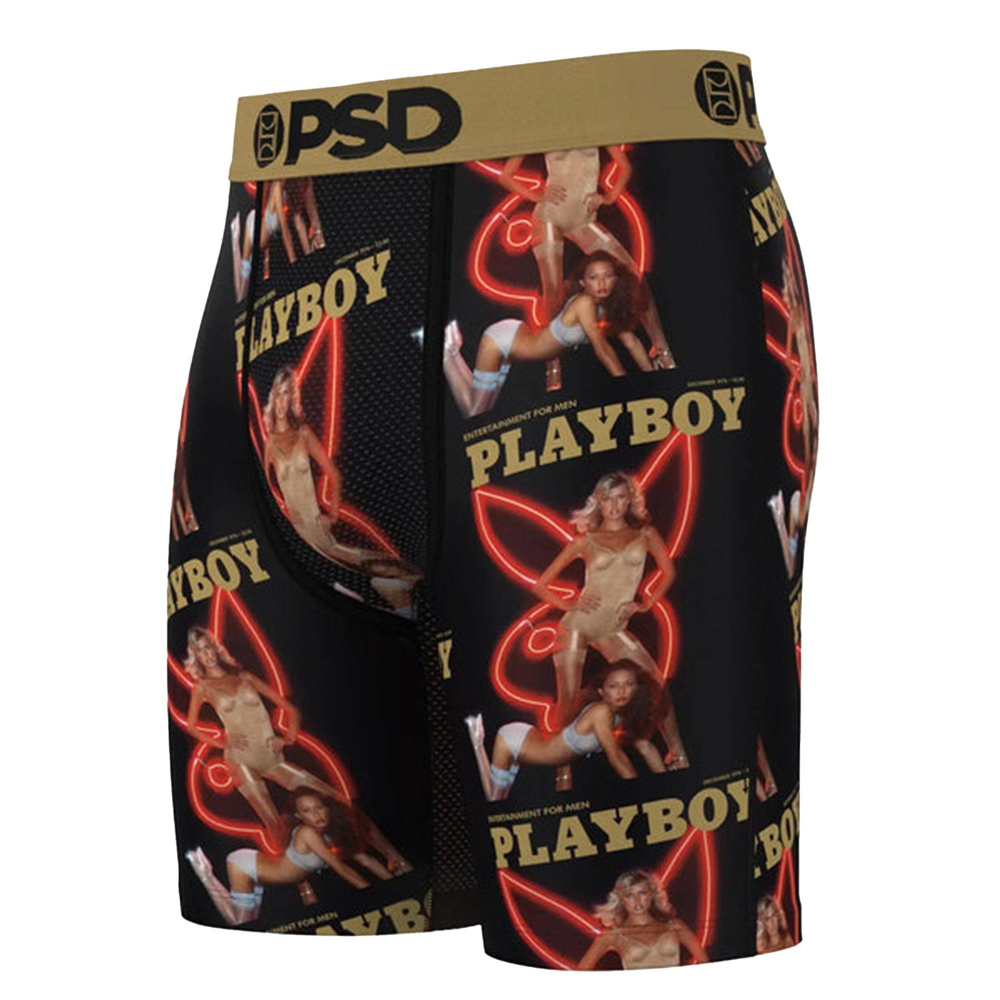 PSD Men's Playboy Playmates Underwear - BLACK/GOLD Thumbnail View 3