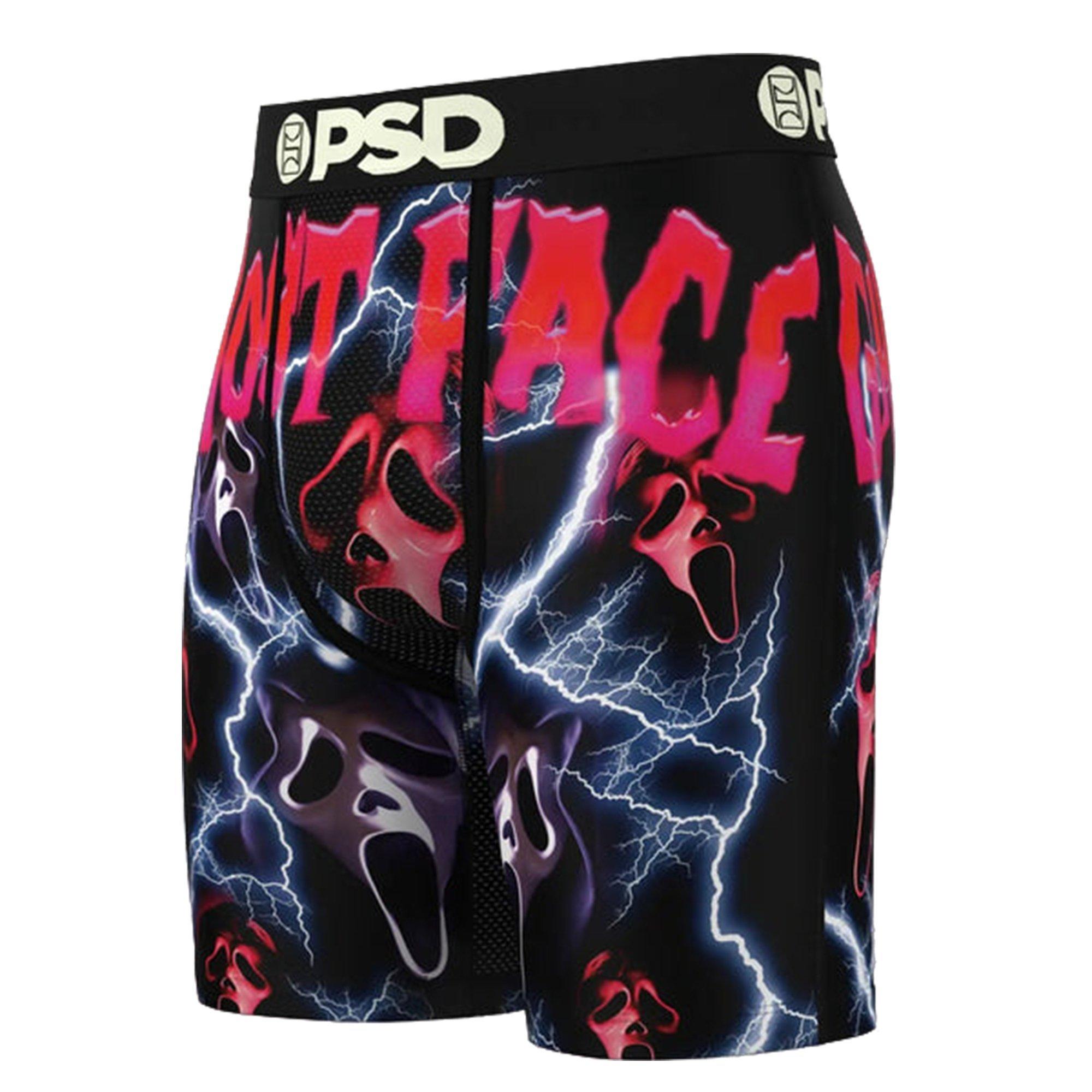 PSD Men's Ghost Face Underwear - BLACK/RED Thumbnail View 3