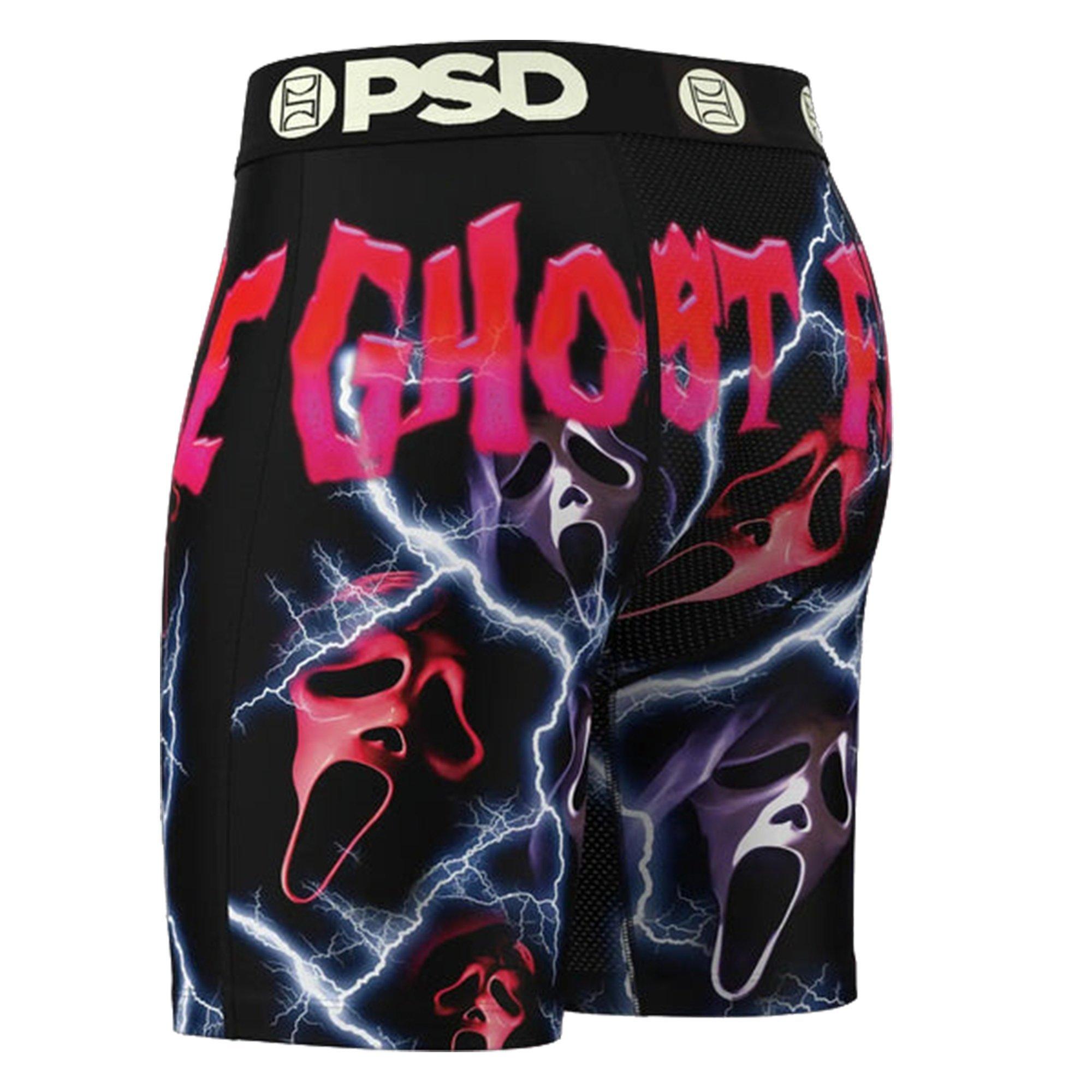 PSD Men's Ghost Face Underwear - BLACK/RED Thumbnail View 5