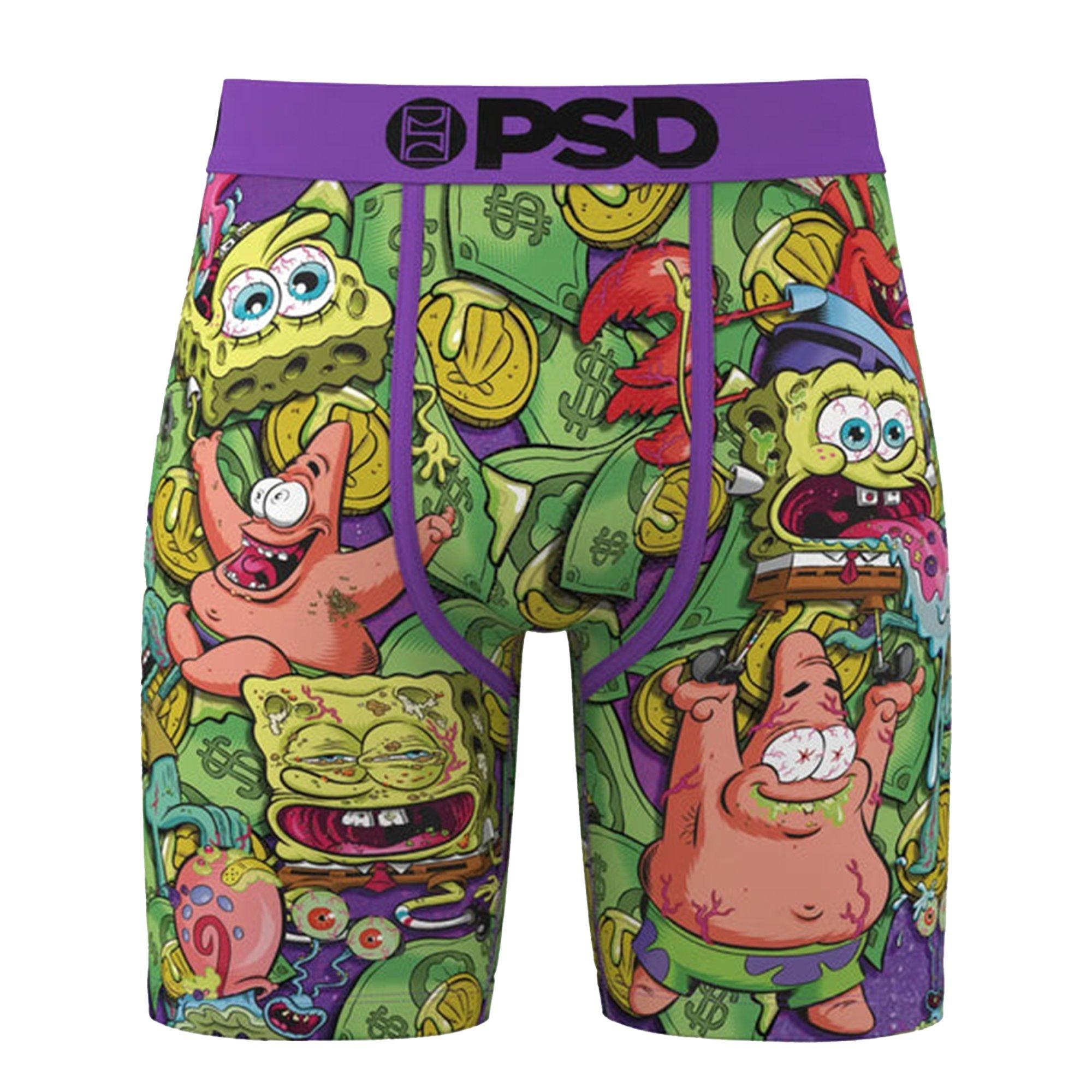 PSD Men's SpongeBob SquarePants Krusty Bank Underwear - MULTI-COLOR Thumbnail View 1