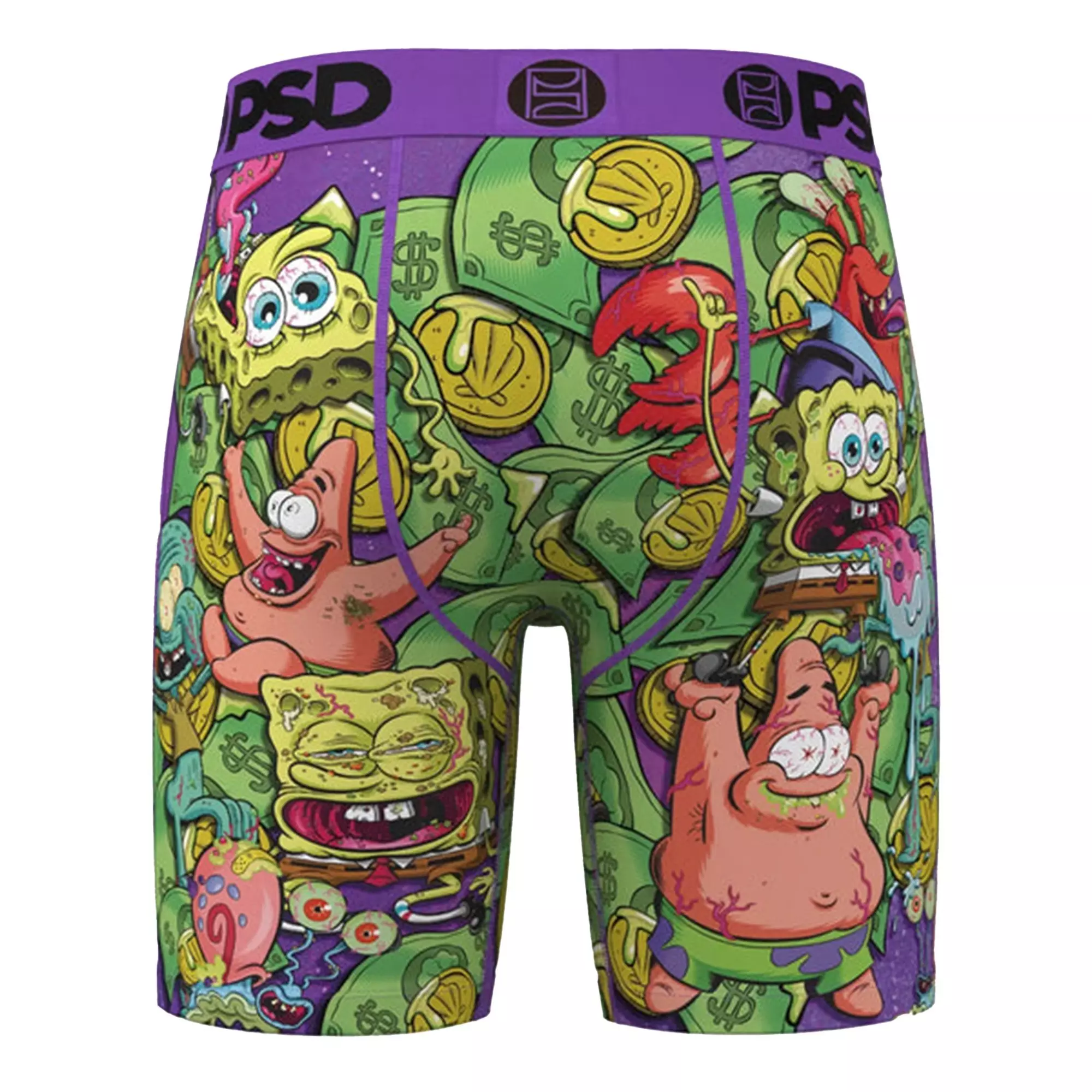 PSD Men's SpongeBob SquarePants Krusty Bank Underwear - MULTI-COLOR
