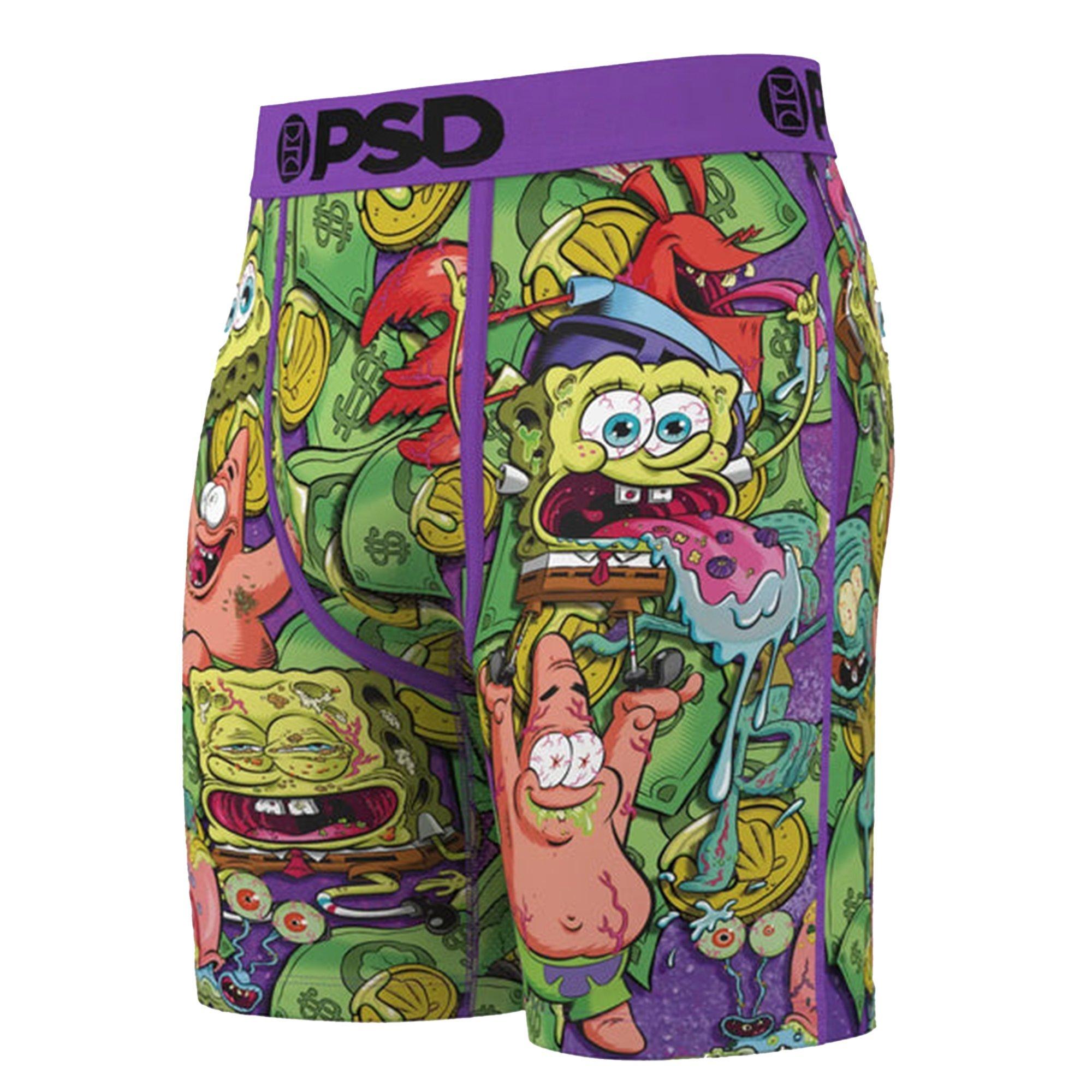 PSD Men's SpongeBob SquarePants Krusty Bank Underwear - MULTI-COLOR Thumbnail View 3