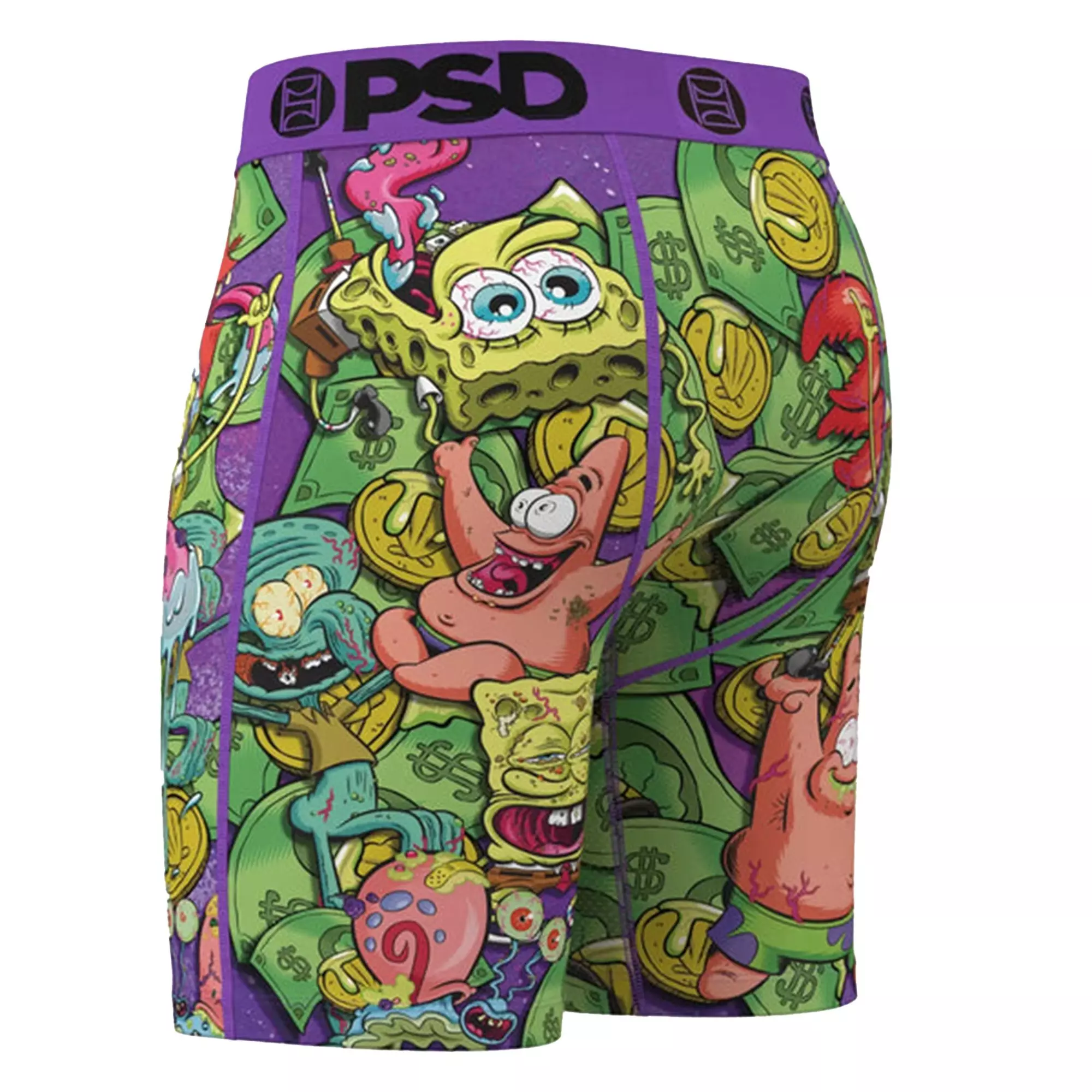 PSD Men's SpongeBob SquarePants Krusty Bank Underwear - MULTI-COLOR