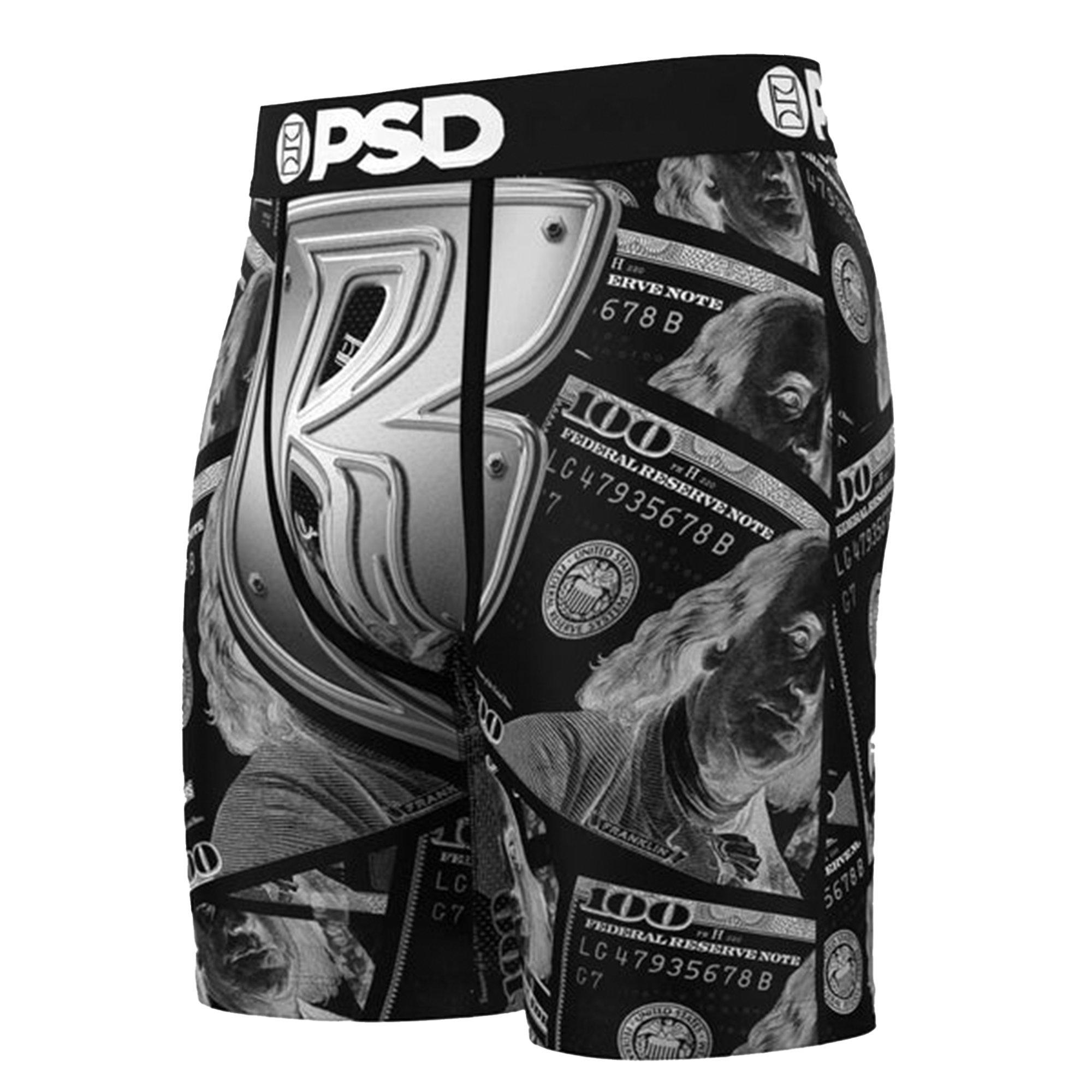 PSD Men's Ruff Ryders Benji Underwear - BLACK/GREY Thumbnail View 3