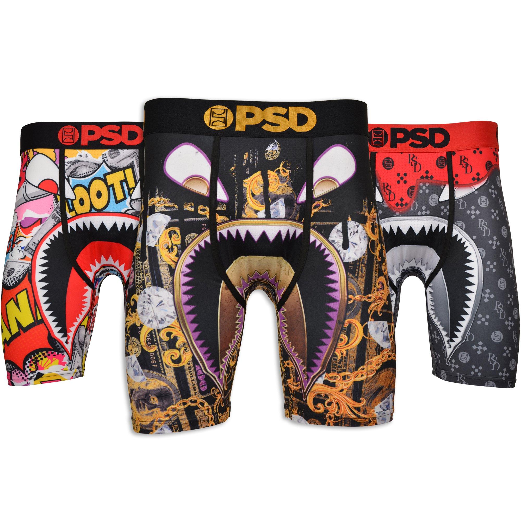 PSD Men's Warface Money Hungry Underwear-3PK - MULTI-COLOR Thumbnail View 1