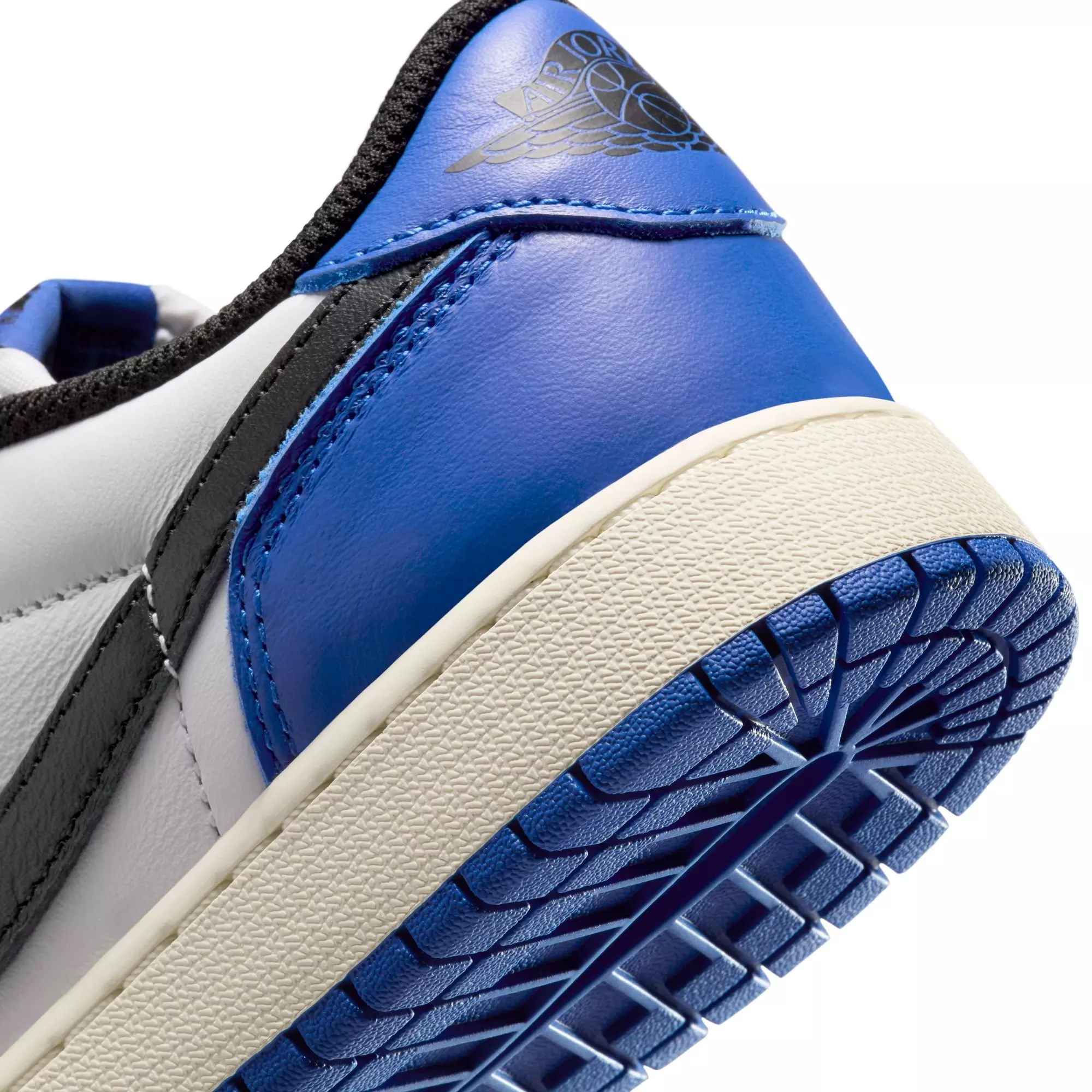 Jordan 1 Retro Low OG "Game Royal" Grade School Kids' Shoe - WHITE/BLACK/GAME ROYAL