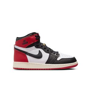 Jordan 1 Retro High OG "Black Toe" Grade School Kids' Shoe