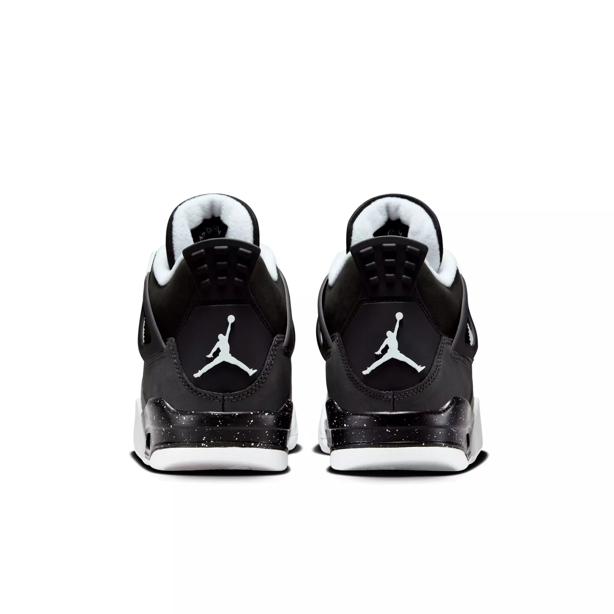 Jordan 4 Retro "Fear" Grade School Kids' Shoe - BLACK/WHITE/ANTHRACITE