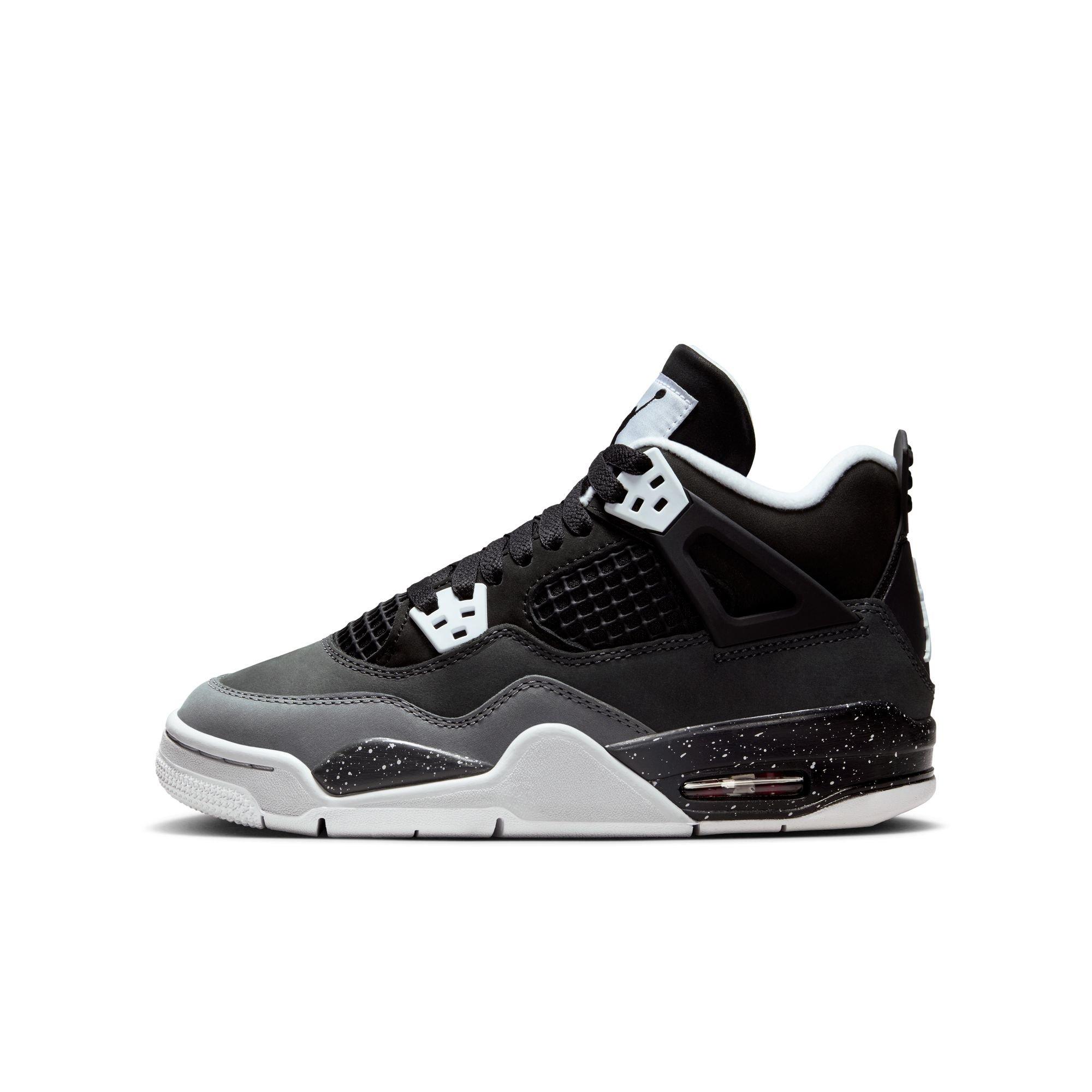 Jordan 4 Retro "Fear" Grade School Kids' Shoe