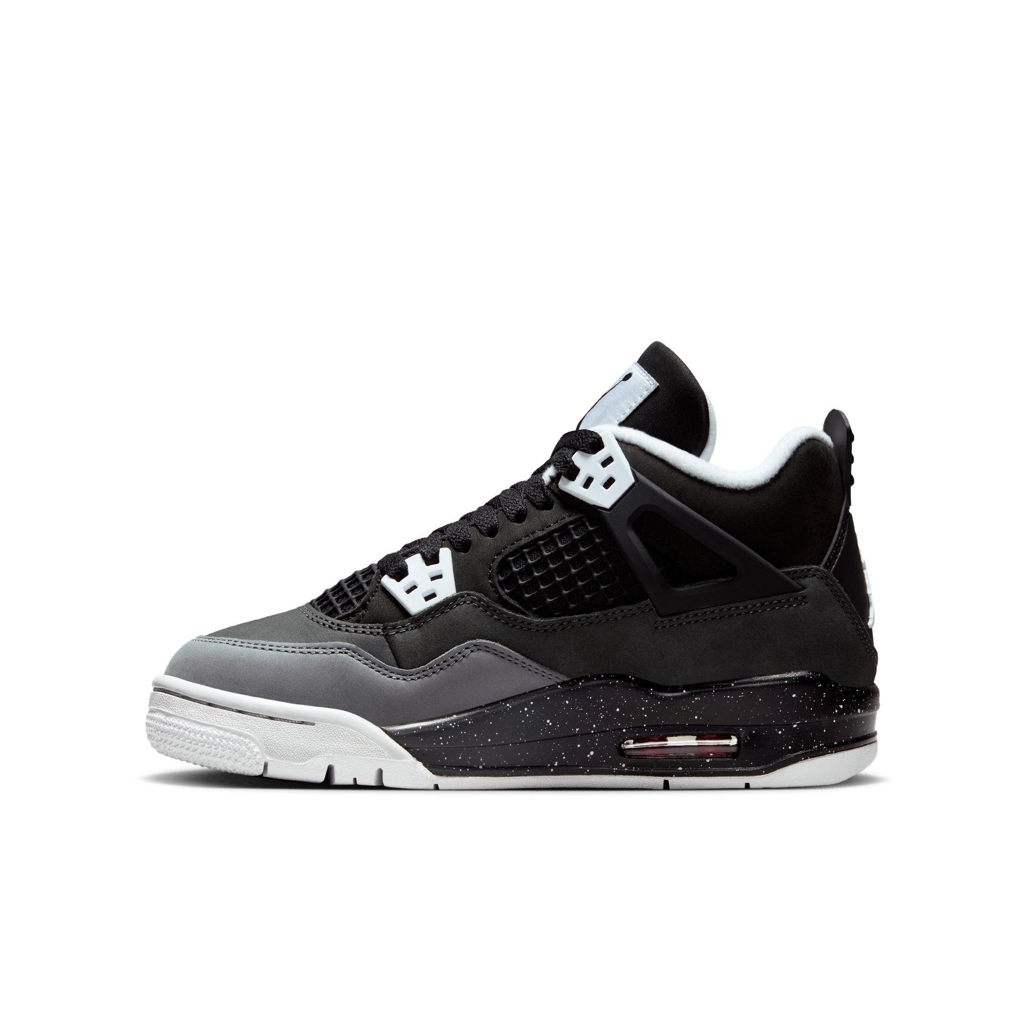 Jordan 4 Retro "Fear" Grade School Kids' Shoe