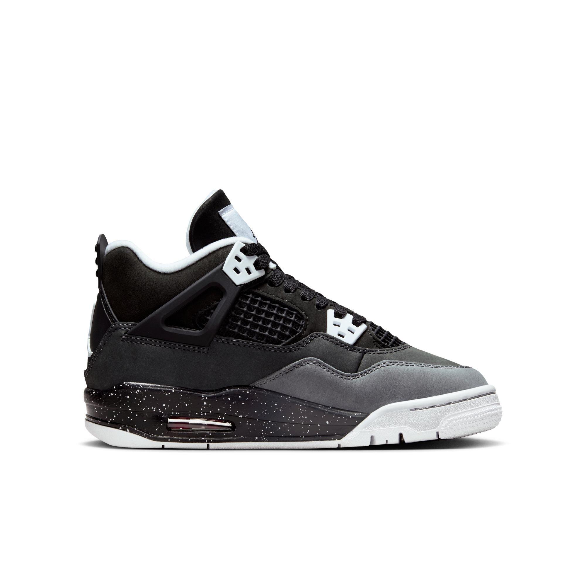 Jordan 4 Retro "Fear" Grade School Kids' Shoe