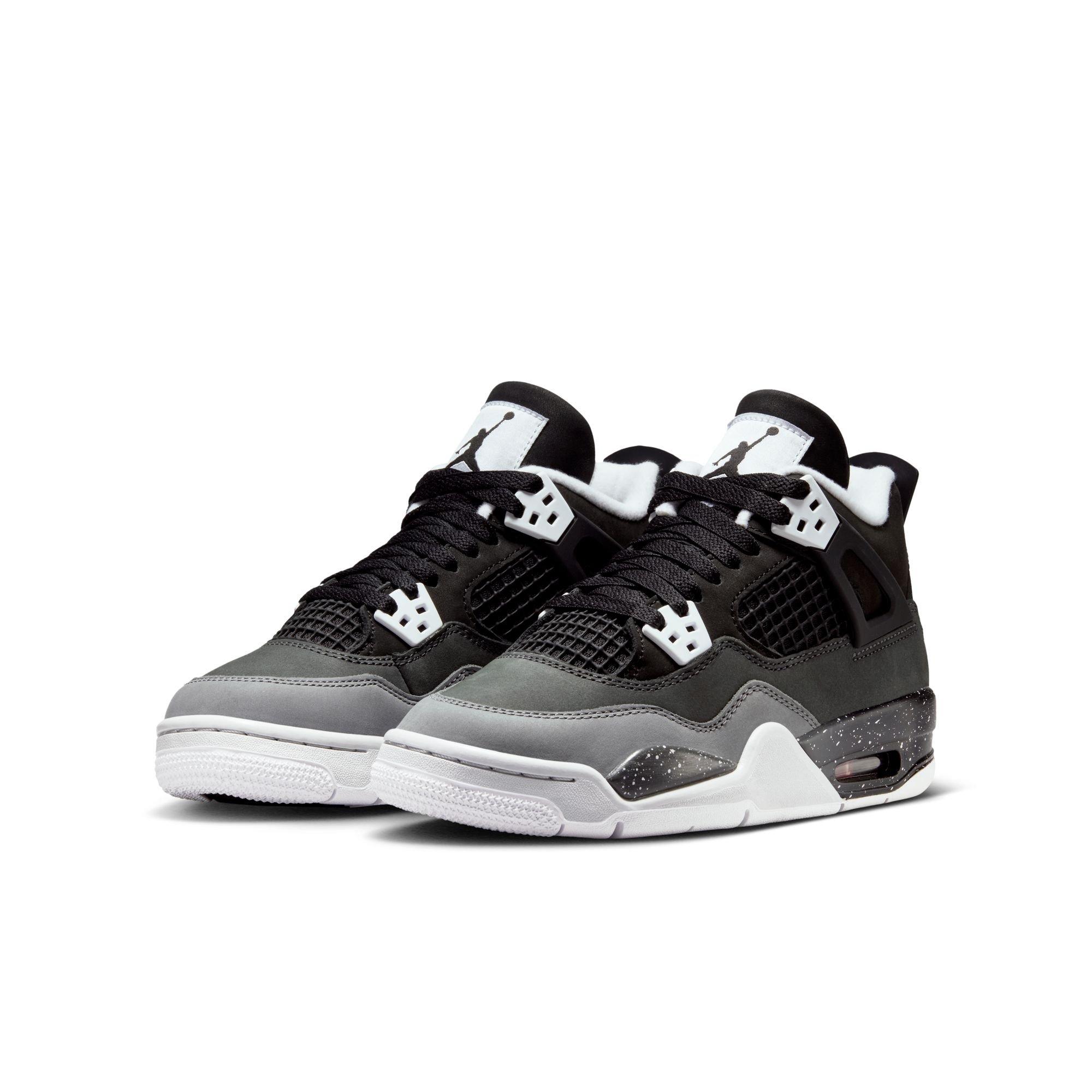 Jordan 4 Retro "Fear" Grade School Kids' Shoe