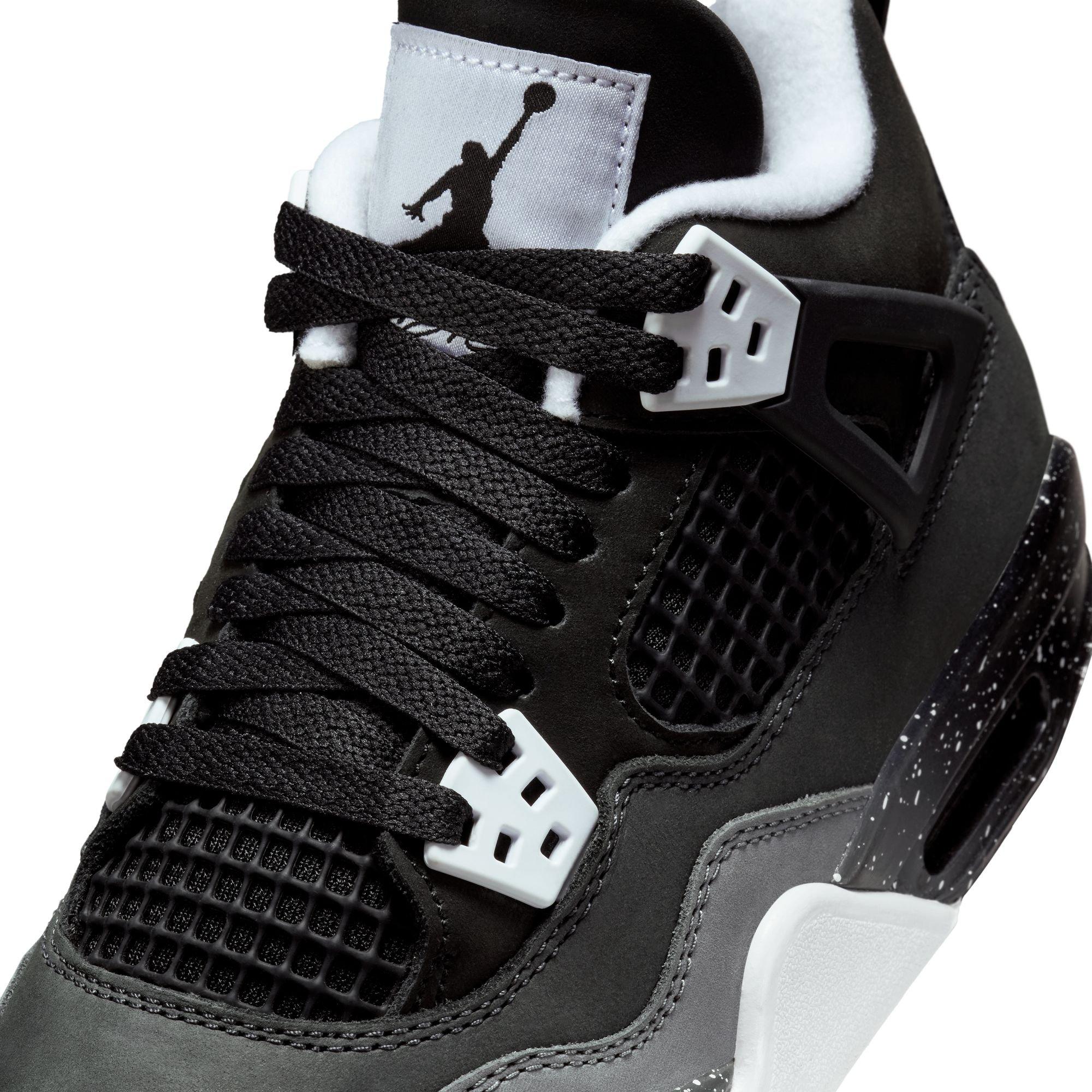 Jordan 4 Retro "Fear" Grade School Kids' Shoe