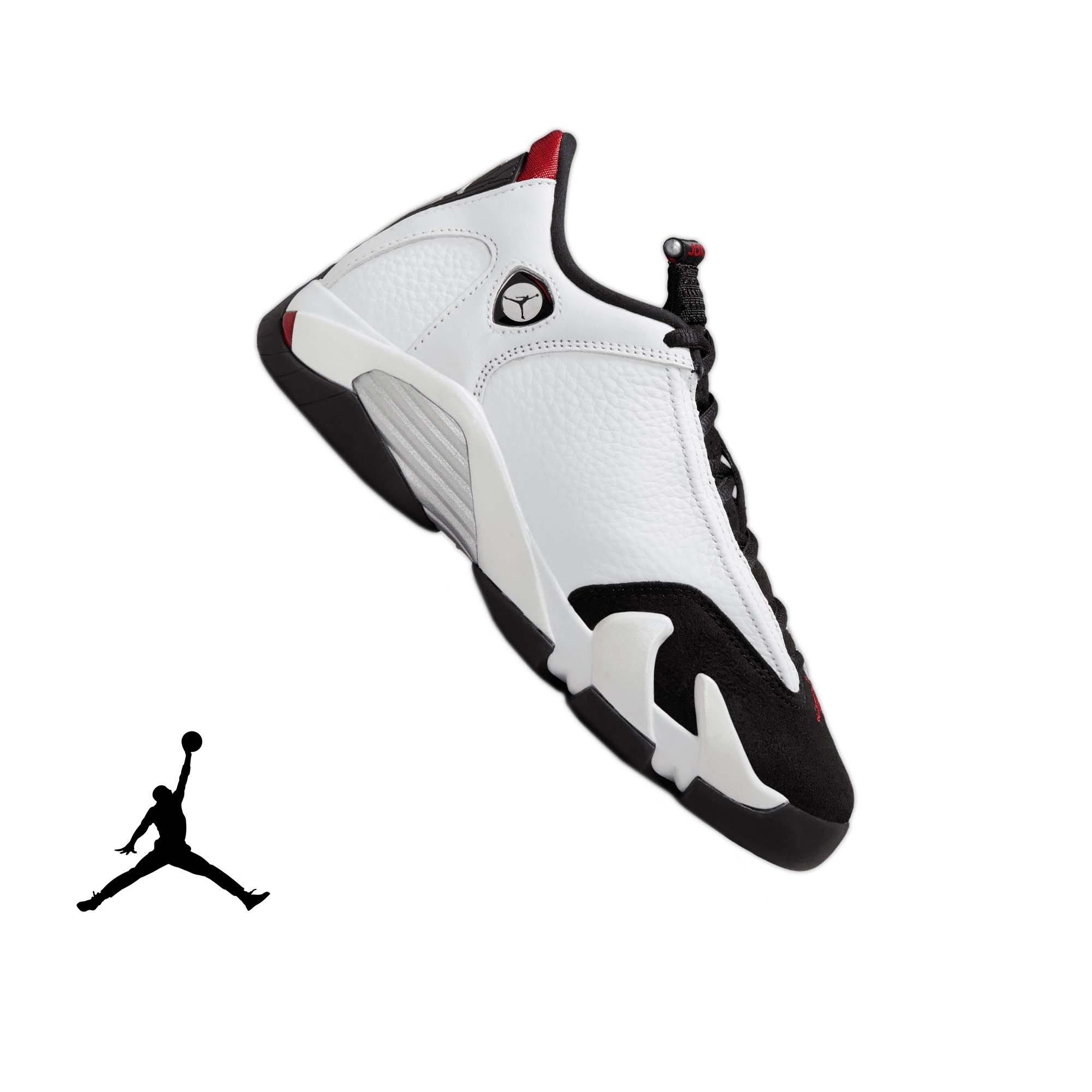 Jordan 14 Retro "Black Toe" Grade School Kids' Shoe