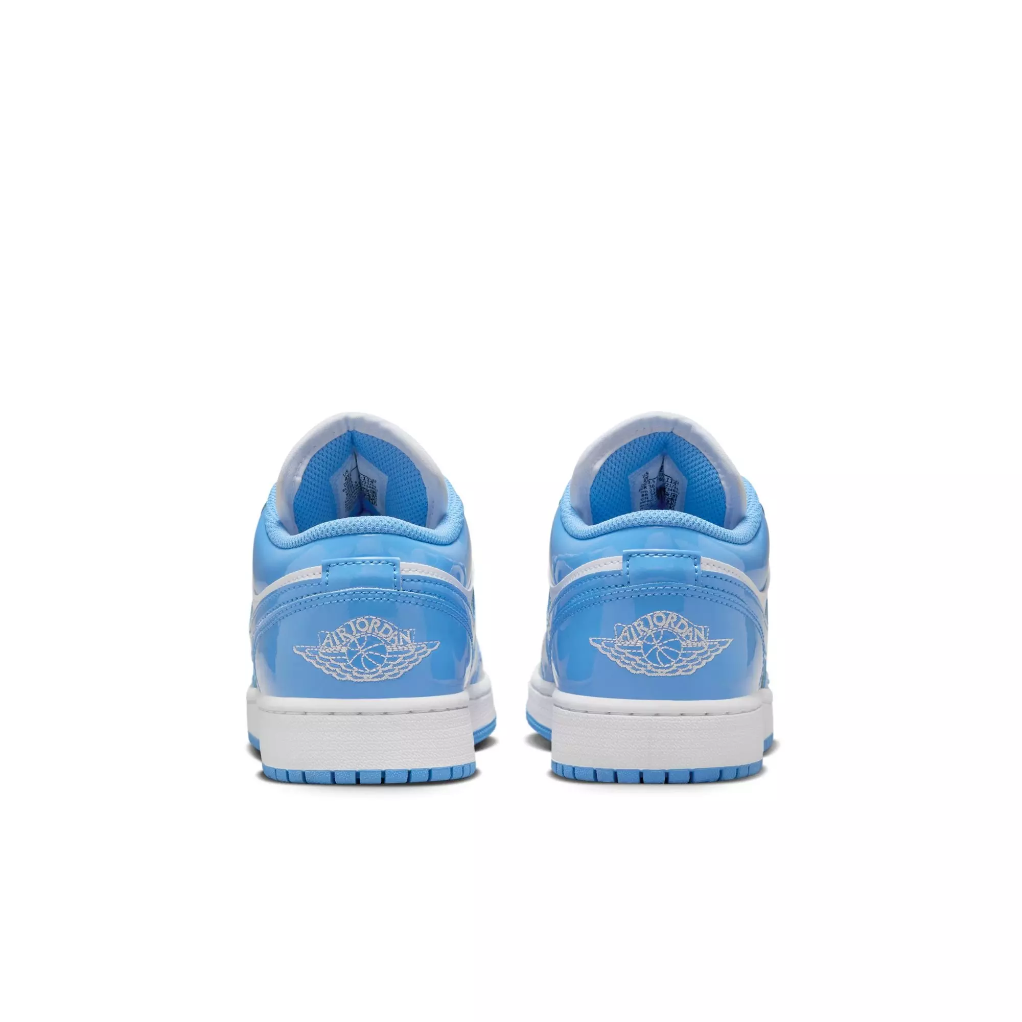 Jordan 1 Low SE "White/Legend Blue" Grade School Boys' Shoe - WHITE/BLUE