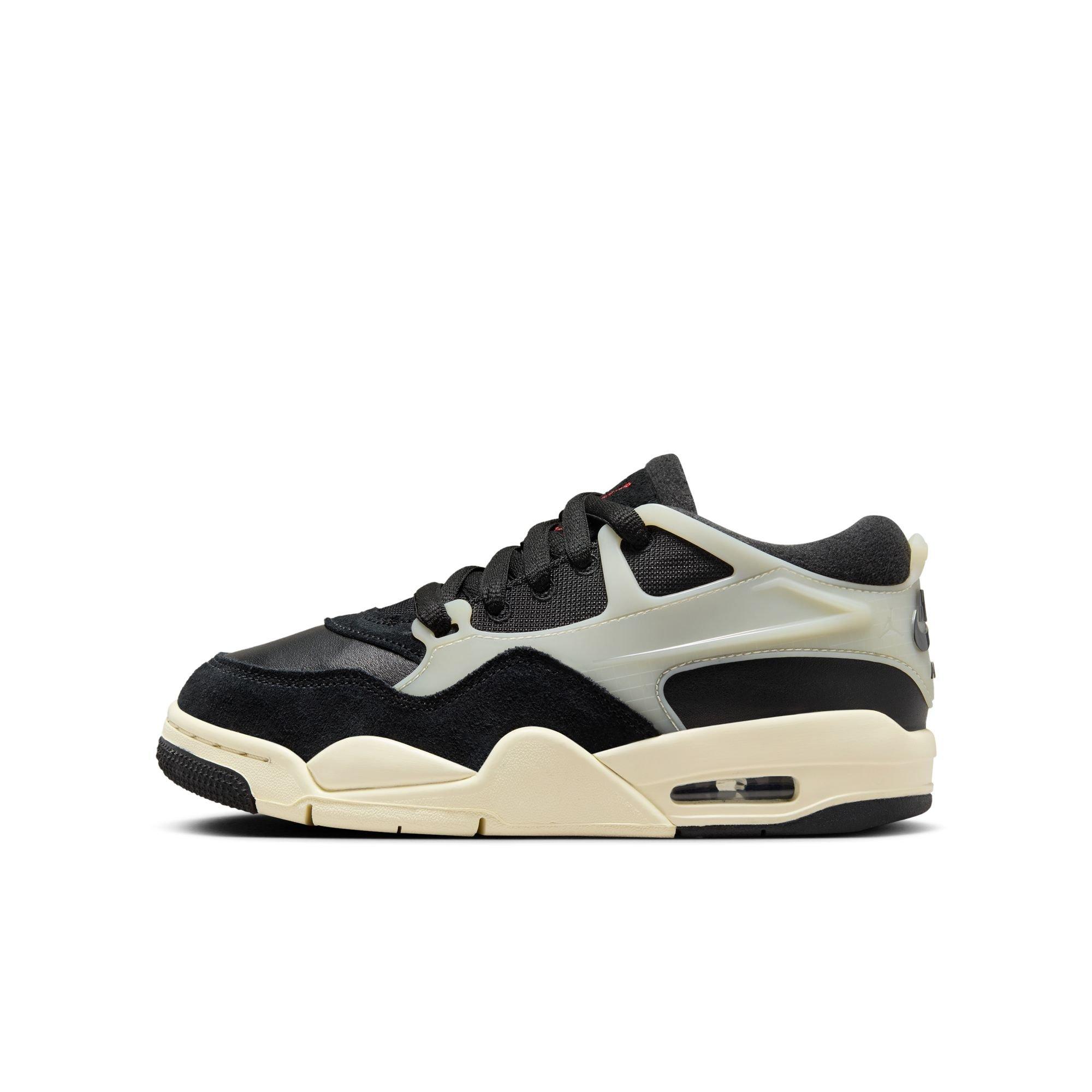 Jordan 4RM Grade School Boys' "Black/Gym Red/Sail/Coconut Milk" Shoe