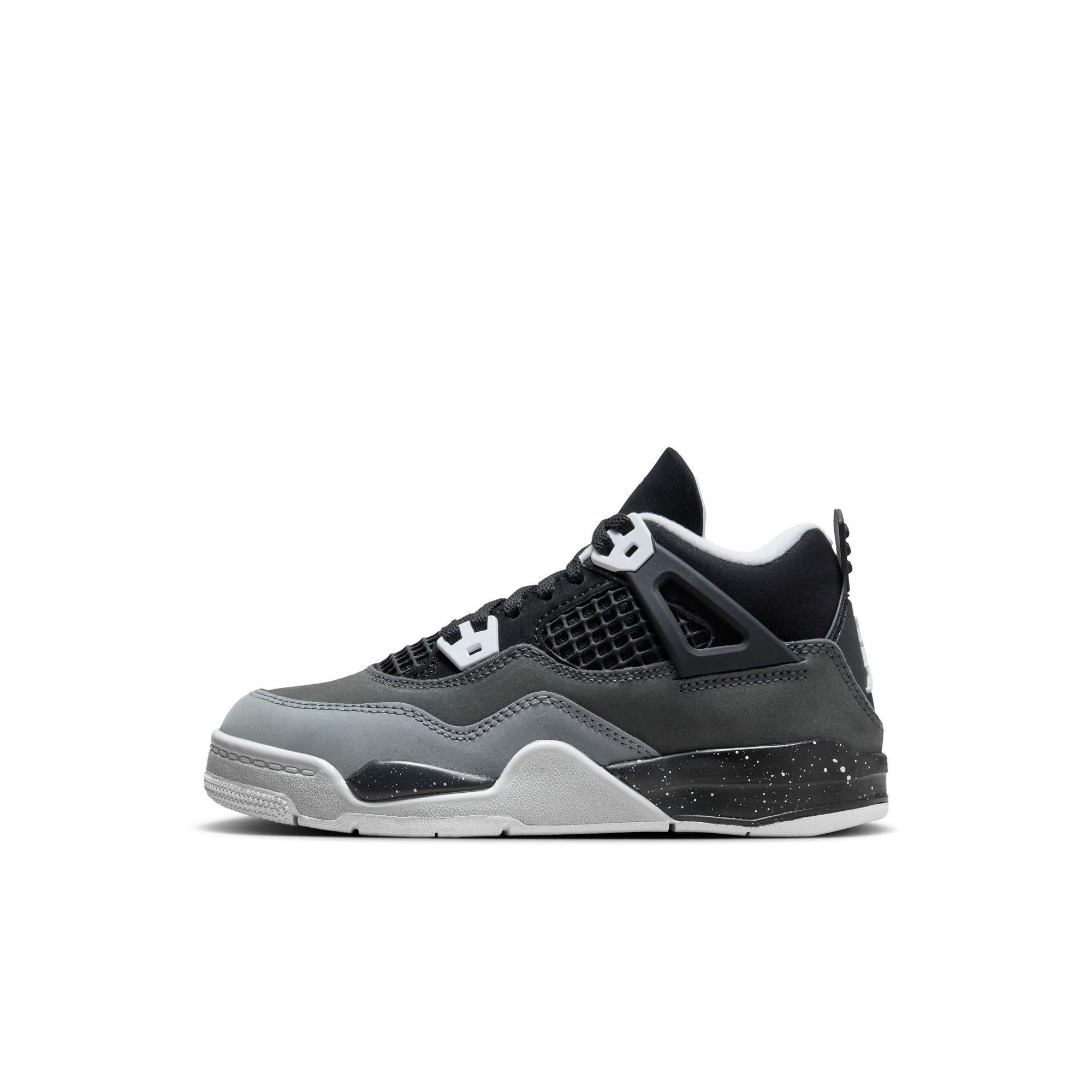 Jordan 4 Retro "Fear" Preschool Kids' Shoe