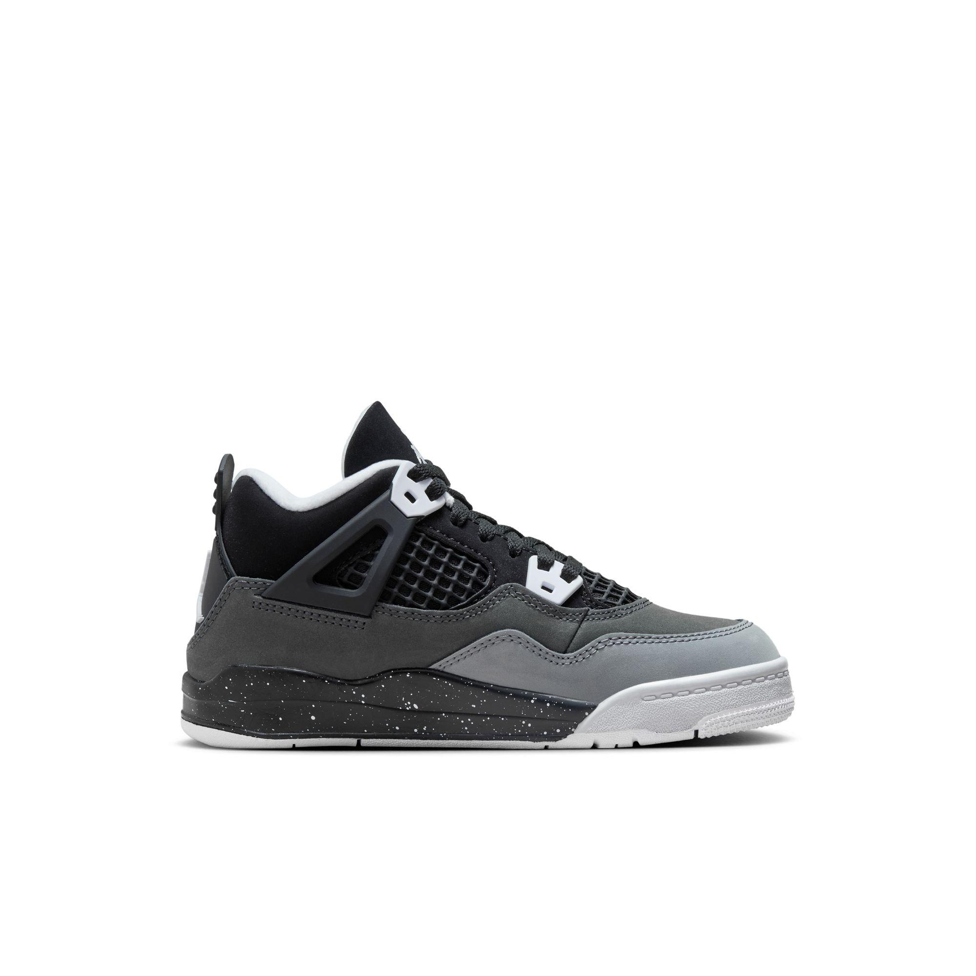 Jordan 4 Retro "Fear" Preschool Kids' Shoe