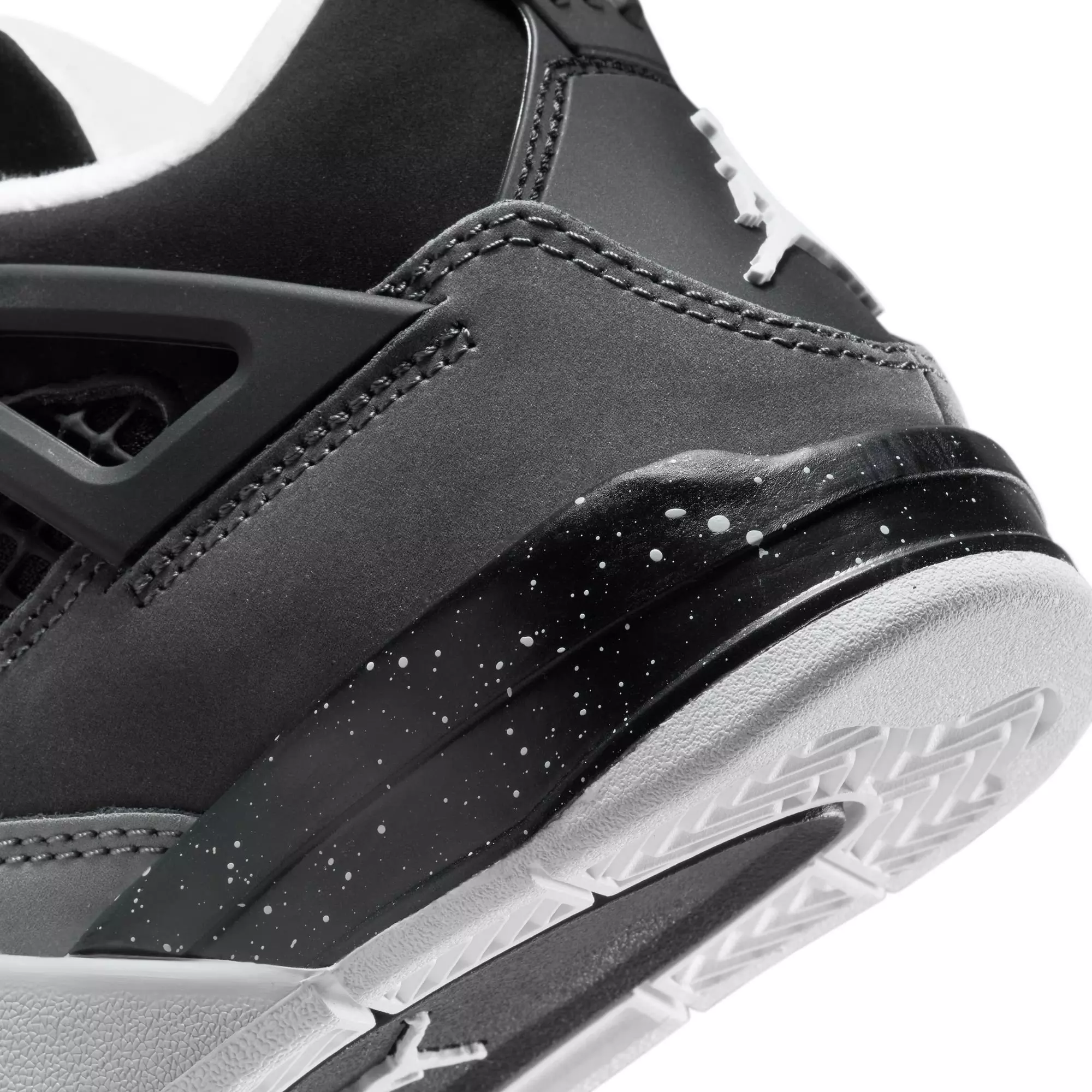 Jordan 4 Retro "Fear" Preschool Kids' Shoe - BLACK/WHITE/ANTHRACITE
