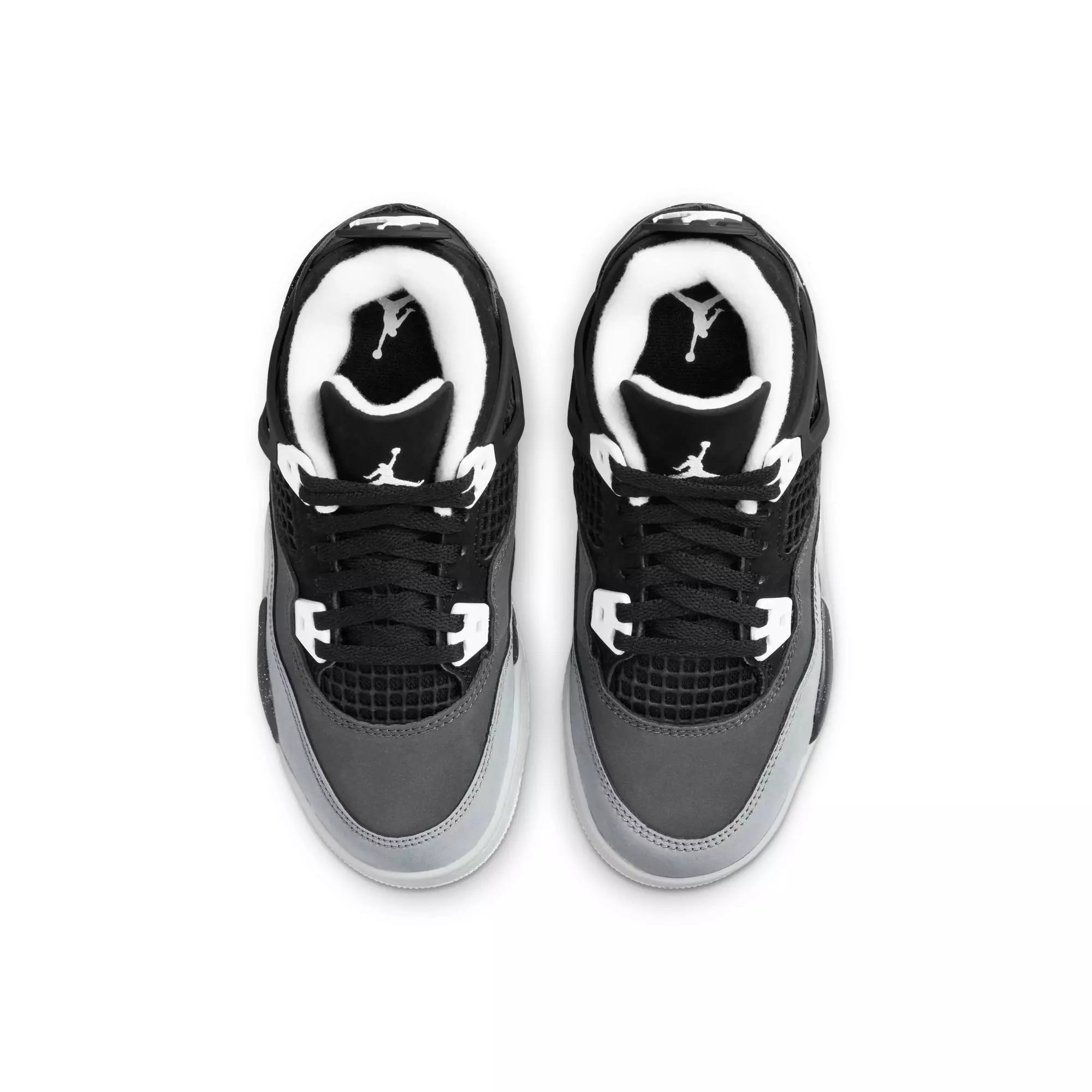 Jordan 4 Retro "Fear" Preschool Kids' Shoe - BLACK/WHITE/ANTHRACITE