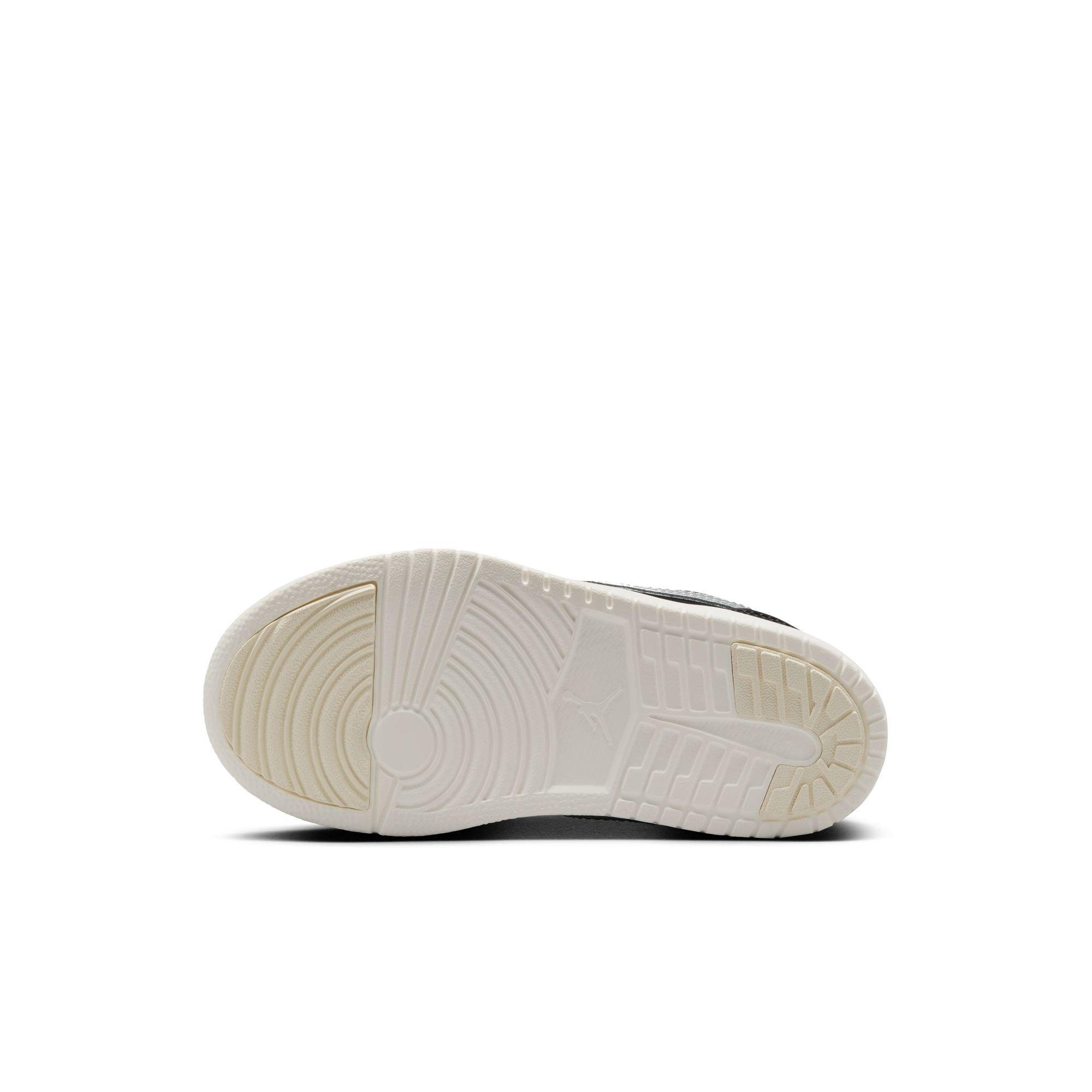 Jordan 1 Low Alt SE Preschool Boys' "Black/Metallic Silver/Sail/Metallic Gold" Shoe