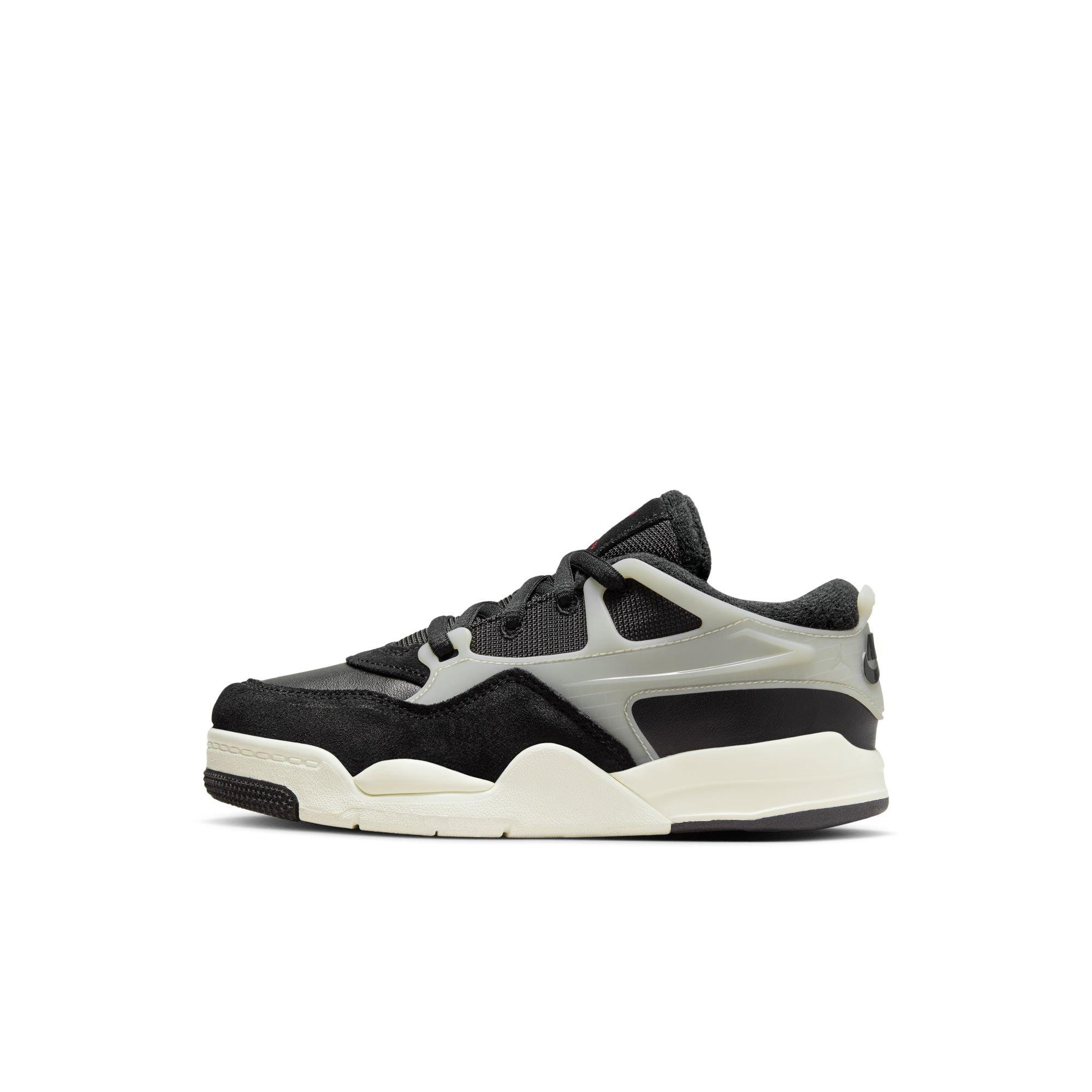 Jordan 4 RM Preschool Boys' "Black/Gym Red/Sail/Coconut Milk" Shoe