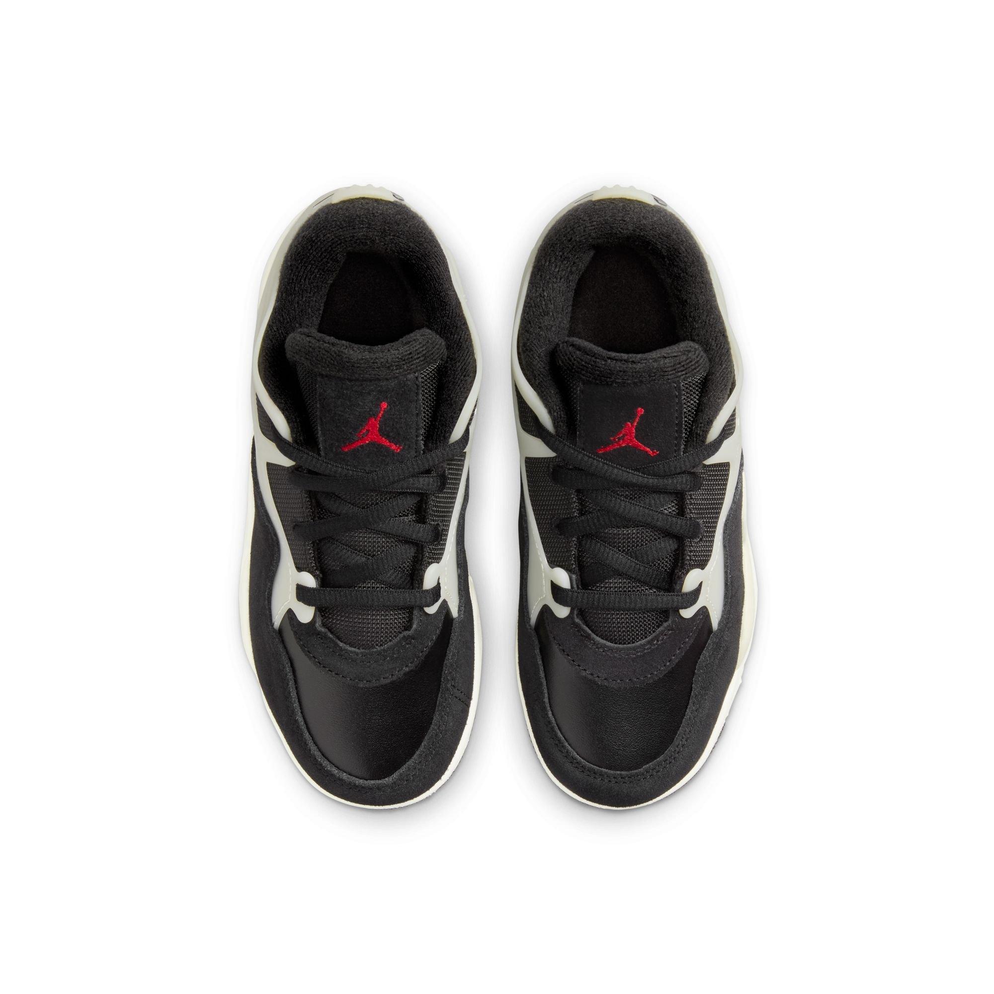Jordan 4 RM Preschool Boys' "Black/Gym Red/Sail/Coconut Milk" Shoe