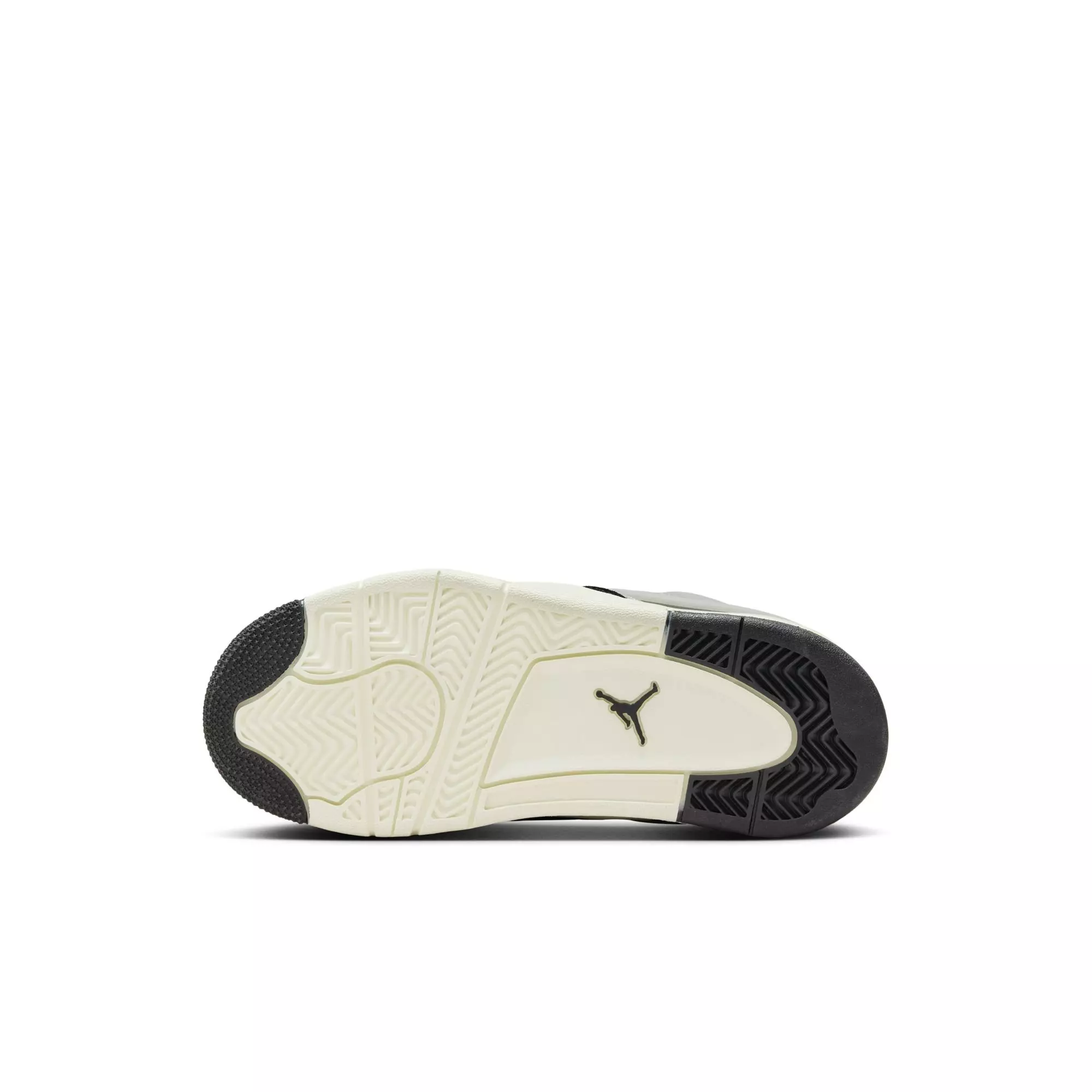 Jordan 4 RM "Black/Gym Red/Sail/Coconut Milk" Preschool Boys' Shoe - BLACK/TAN