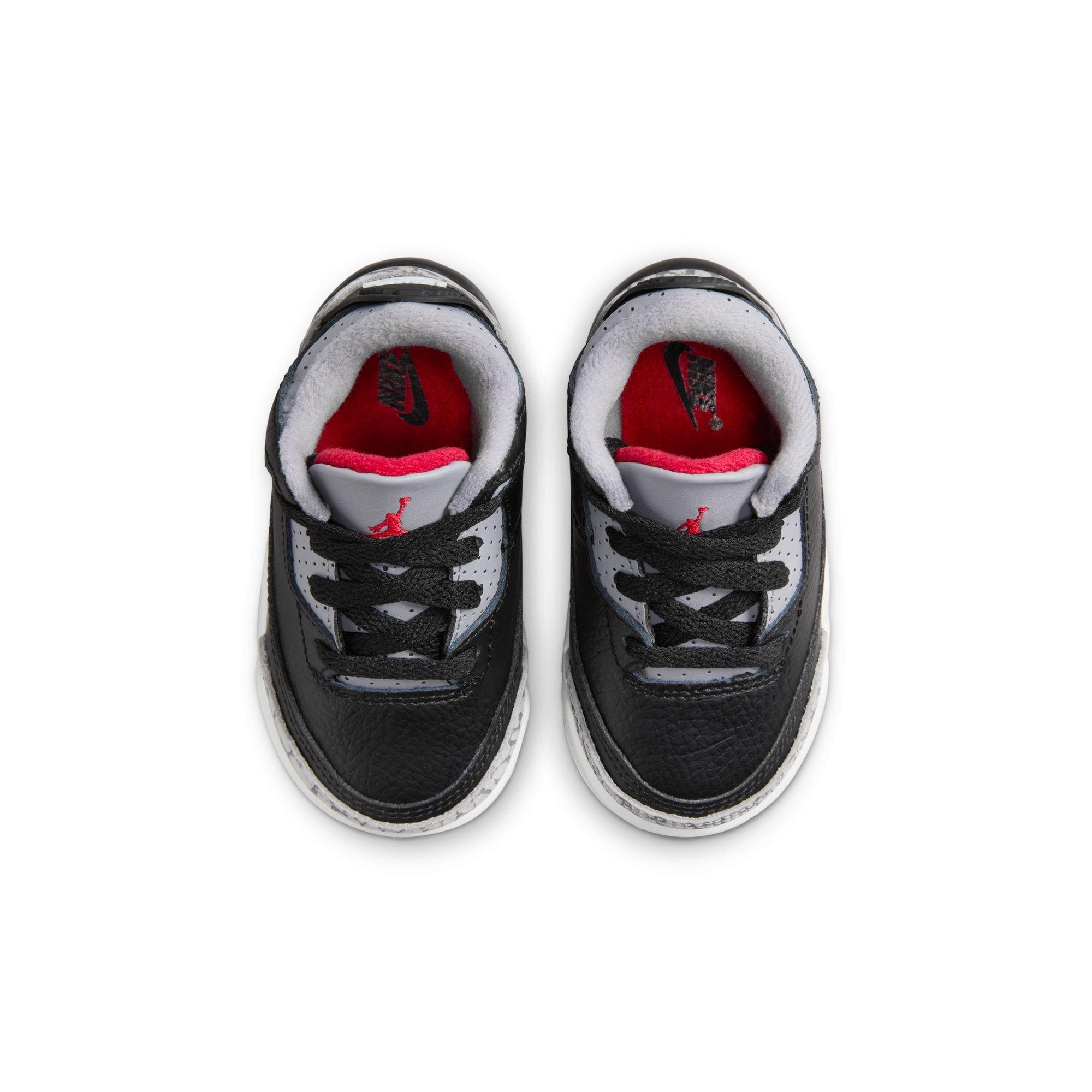 Jordan 3 Retro "Black Cement" Toddler Kids' Shoe