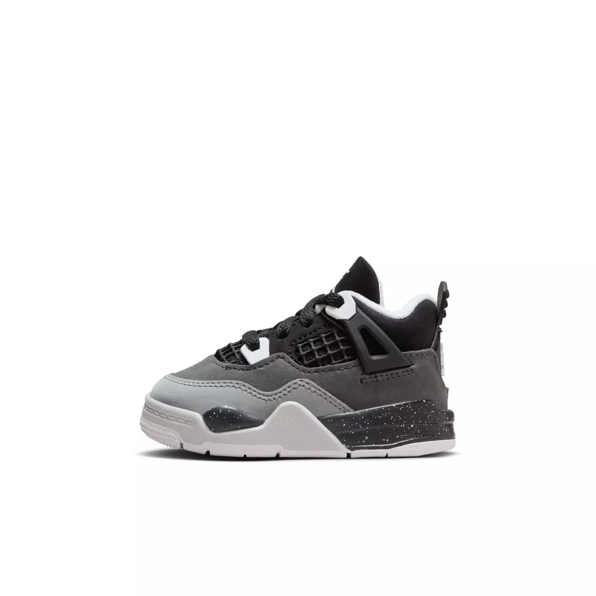 Jordan 4 Retro "Fear" Toddler Kids' Shoe - BLACK/WHITE/ANTHRACITE