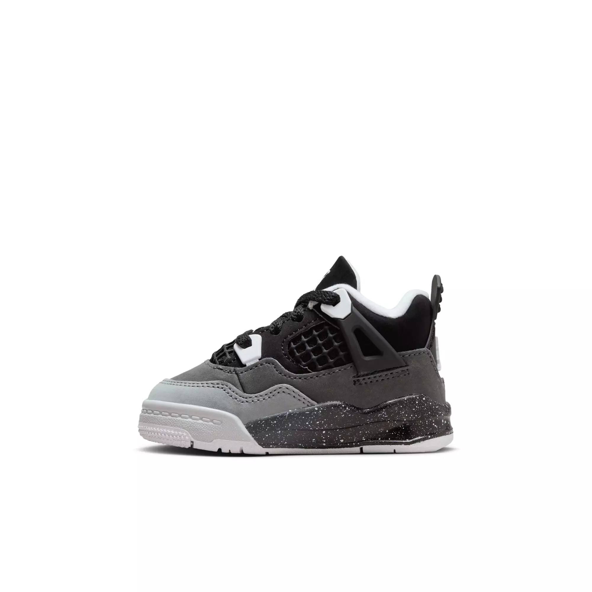 Jordan 4 Retro "Fear" Toddler Kids' Shoe - BLACK/WHITE/ANTHRACITE