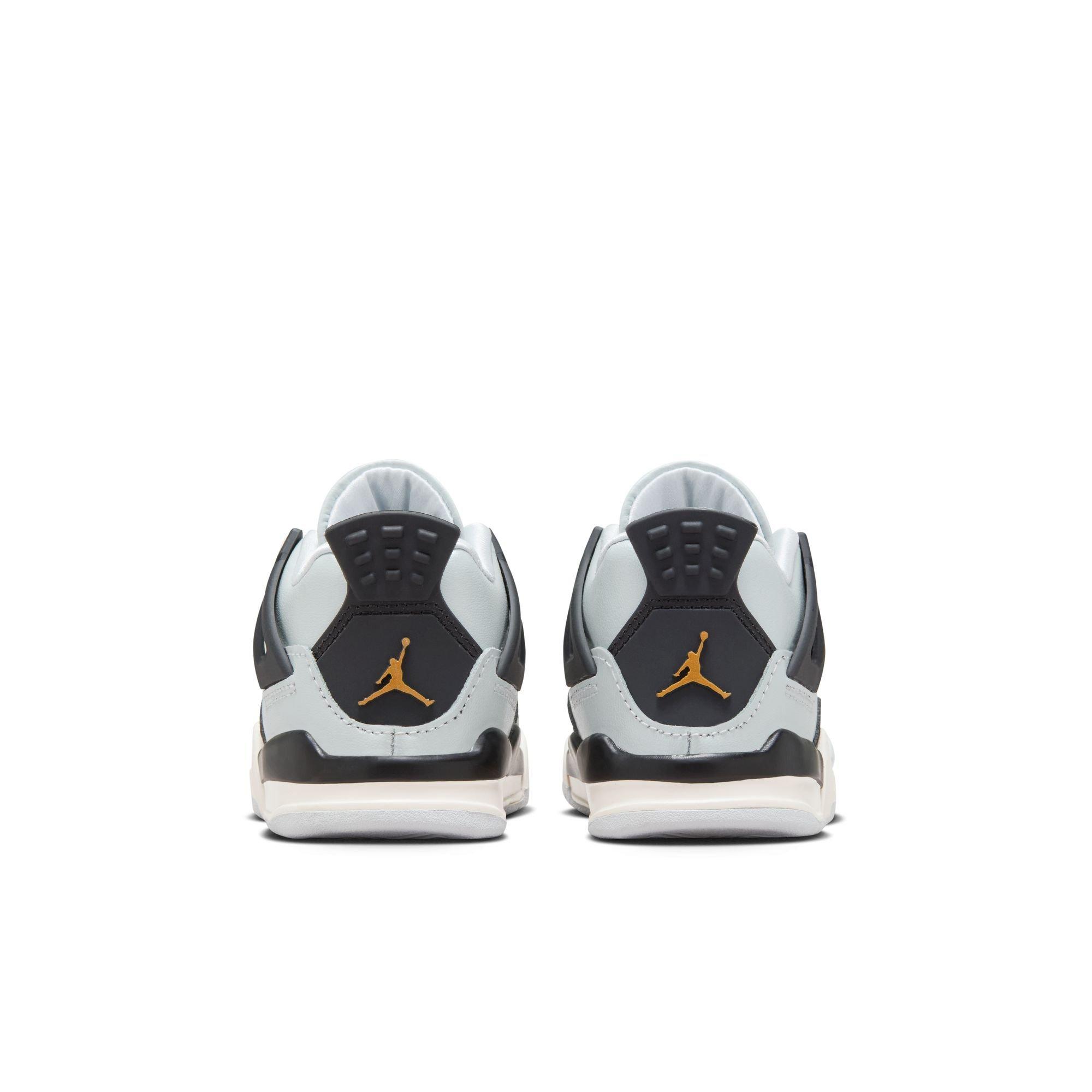 Jordan 4 Retro "Pure Platinum" Toddler Kids' Shoe