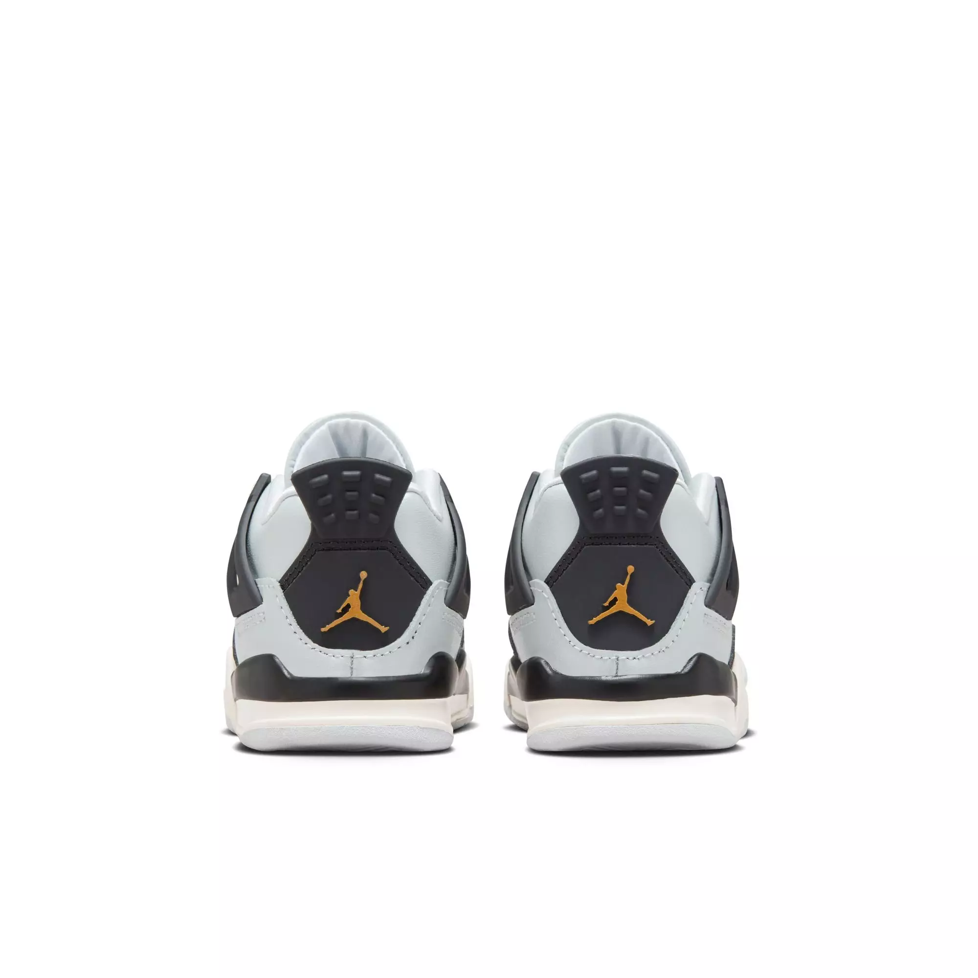 Jordan 4 Retro "Pure Platinum" Toddler Kids' Shoe - PURE PLATINUM/METALLIC GOLD/BLACK
