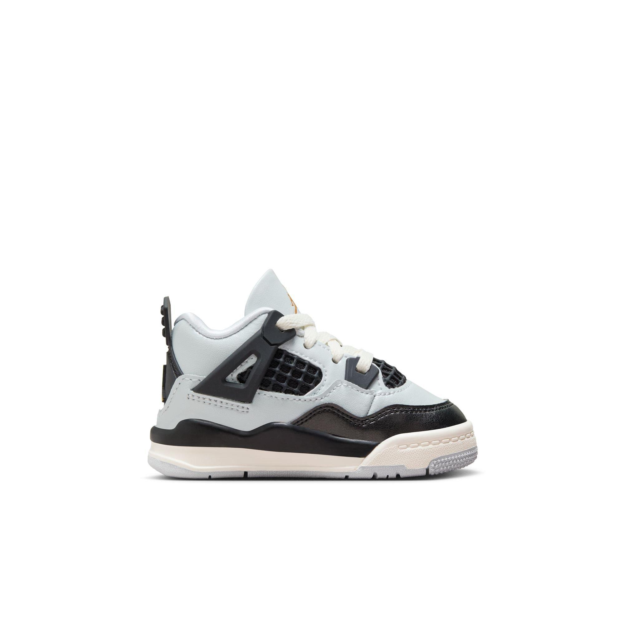 Jordan 4 Retro "Pure Platinum" Toddler Kids' Shoe