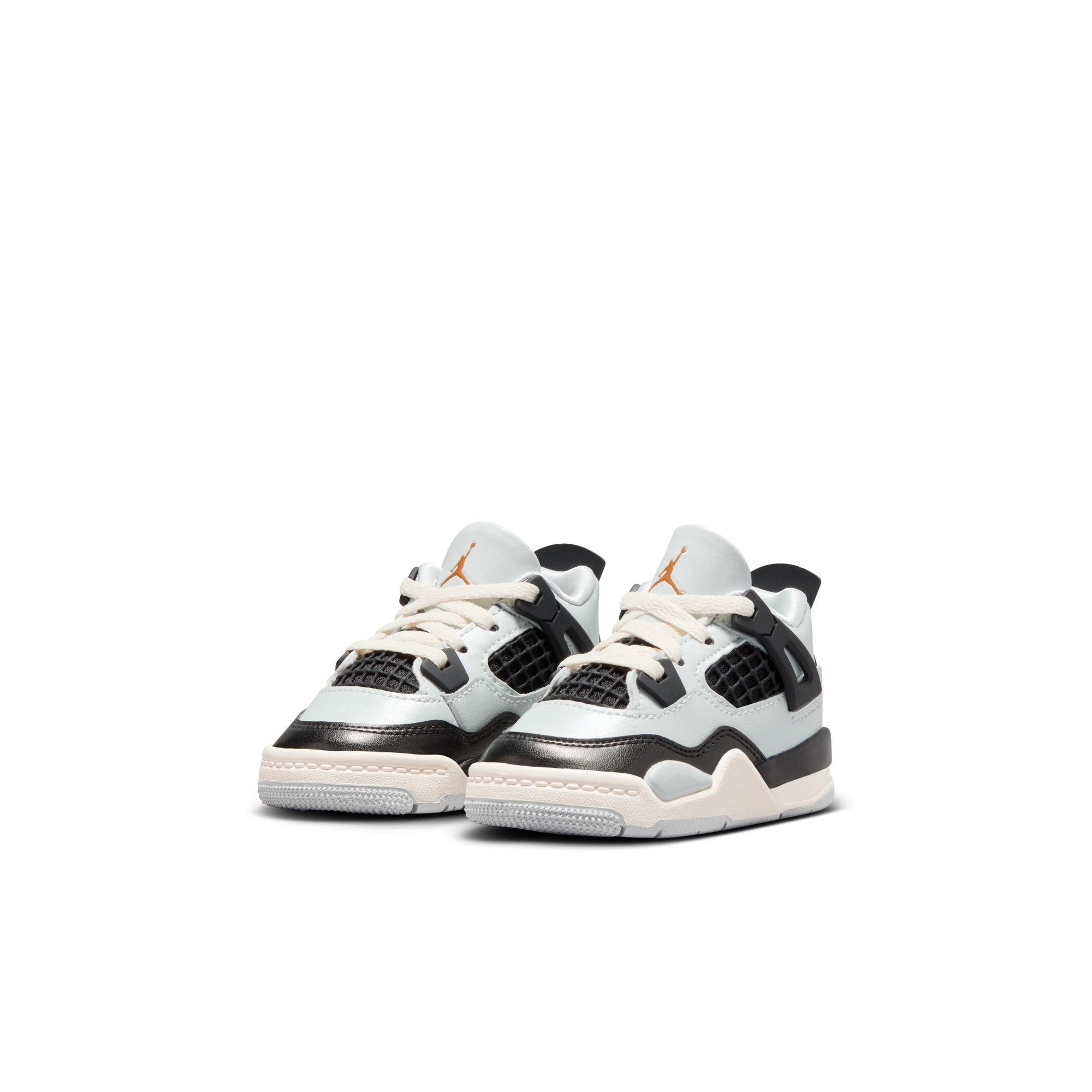 Jordan 4 Retro "Pure Platinum" Toddler Kids' Shoe