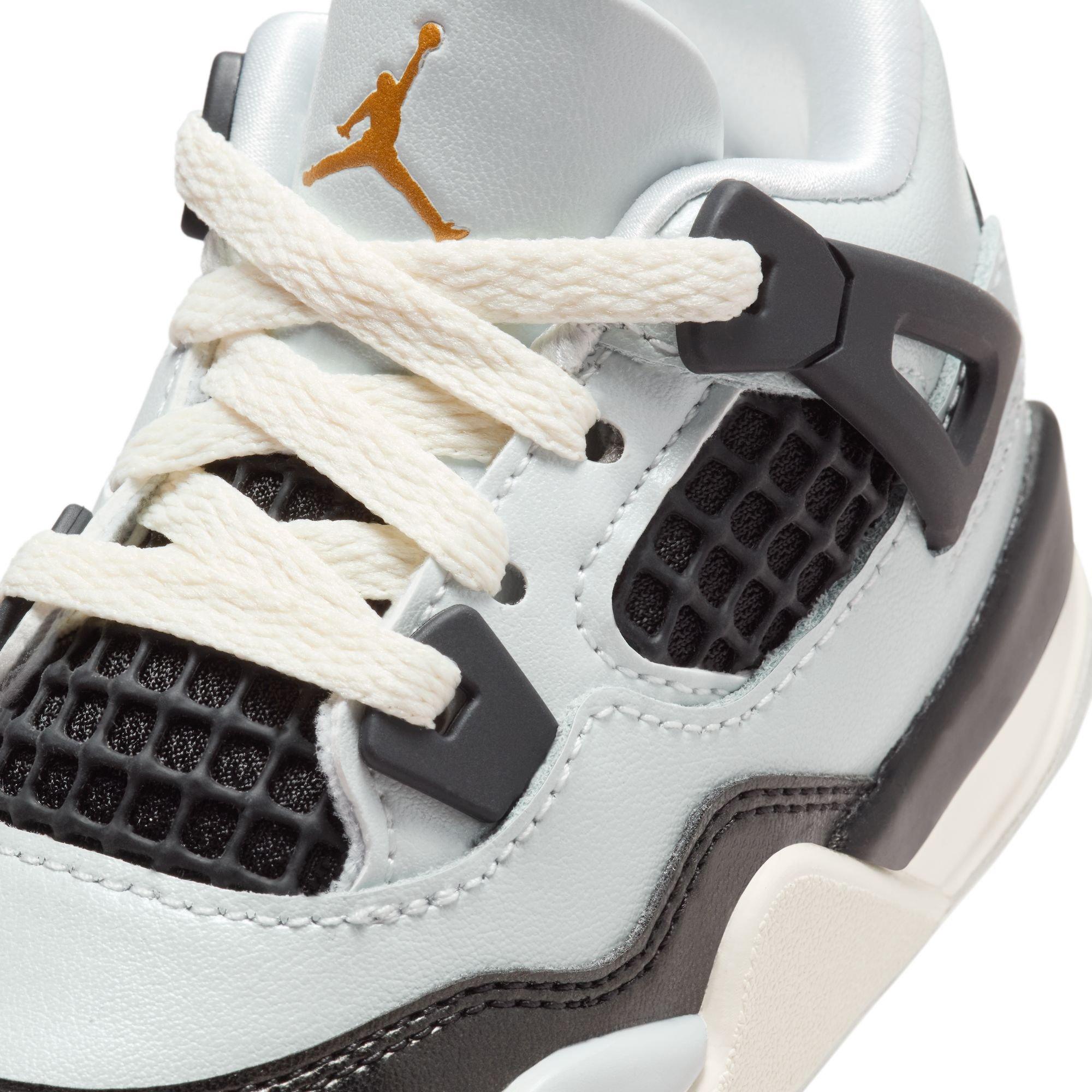 Jordan 4 Retro "Pure Platinum" Toddler Kids' Shoe