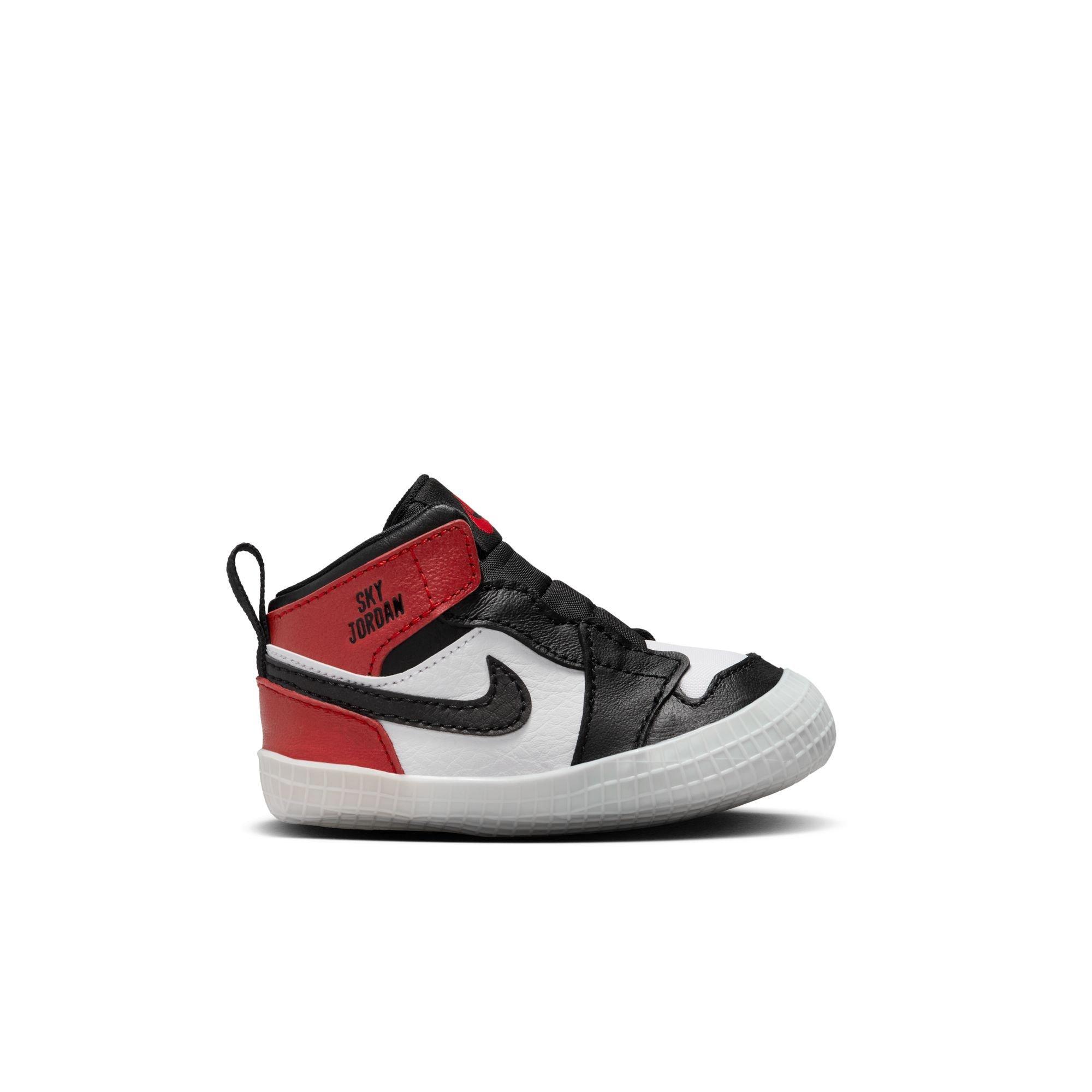 Jordan 1 Retro High OG "Black Toe" Crib Bootie​