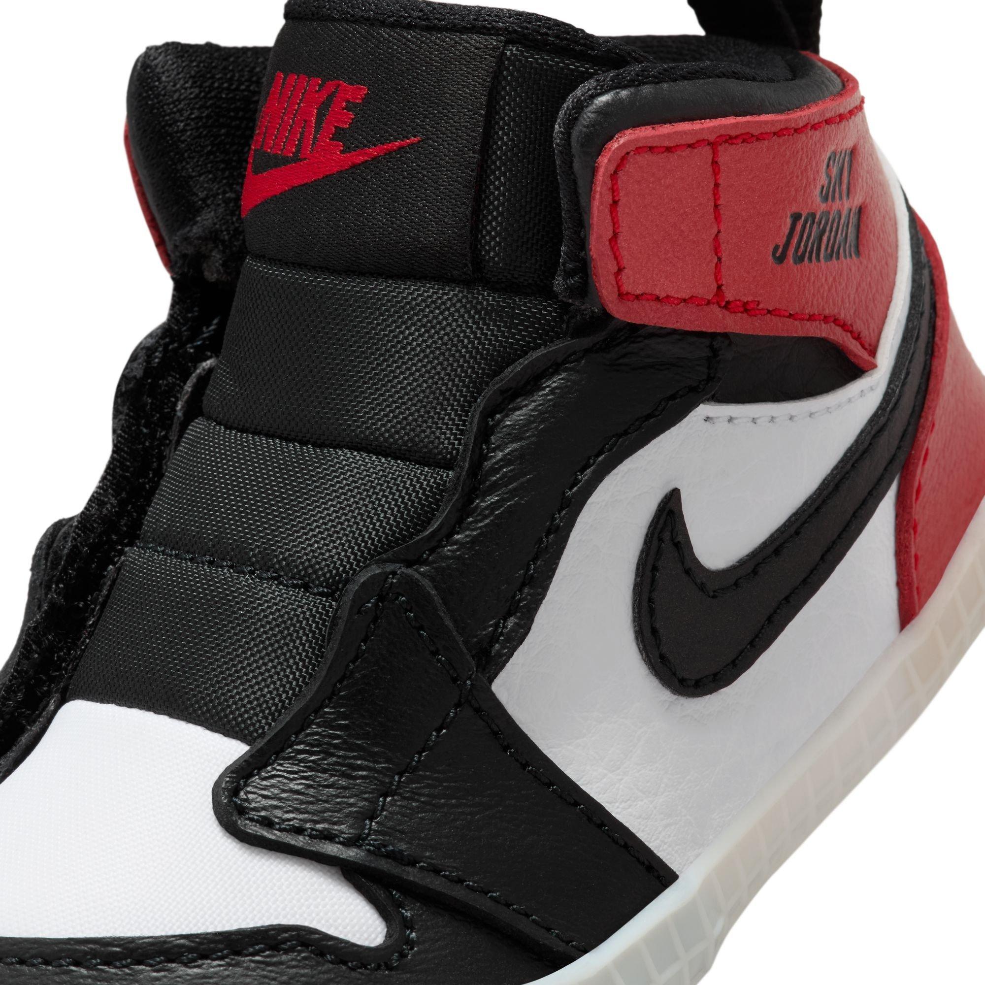 Jordan 1 Retro High OG "Black Toe" Crib Bootie​