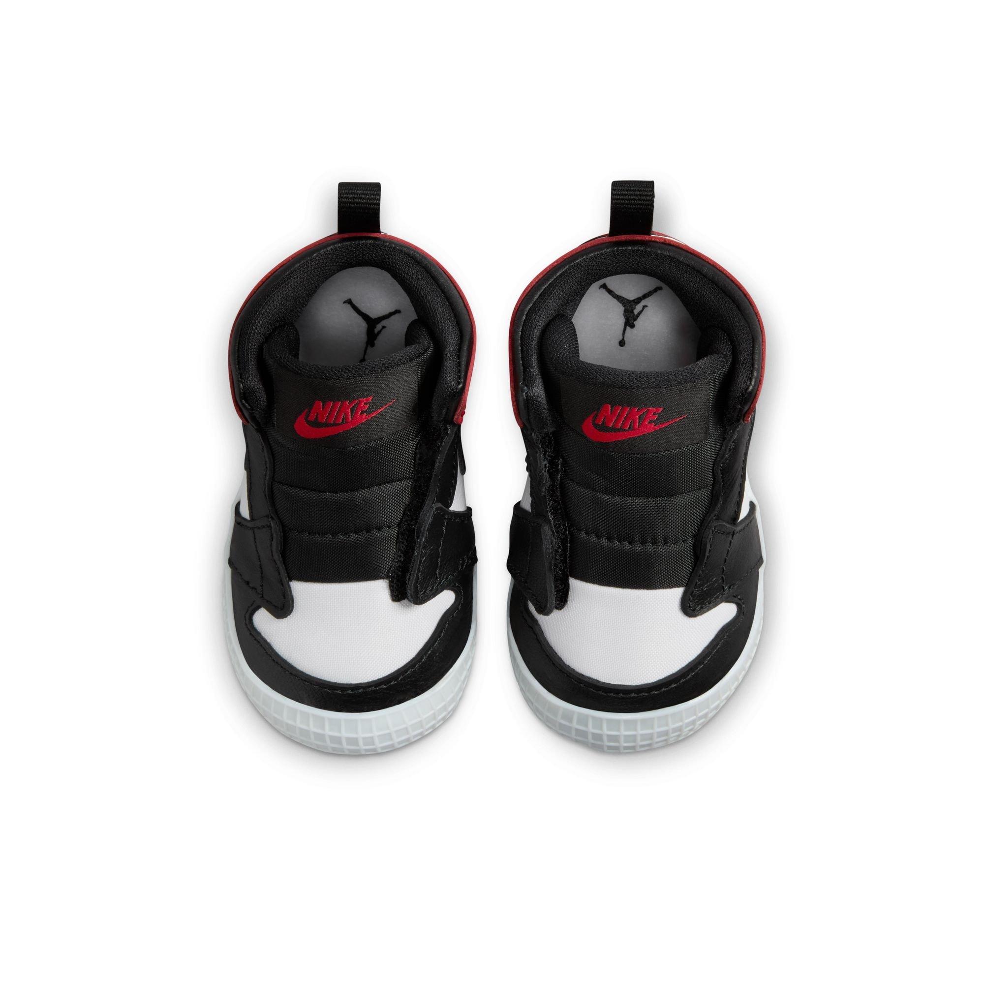 Jordan 1 Retro High OG "Black Toe" Crib Bootie​