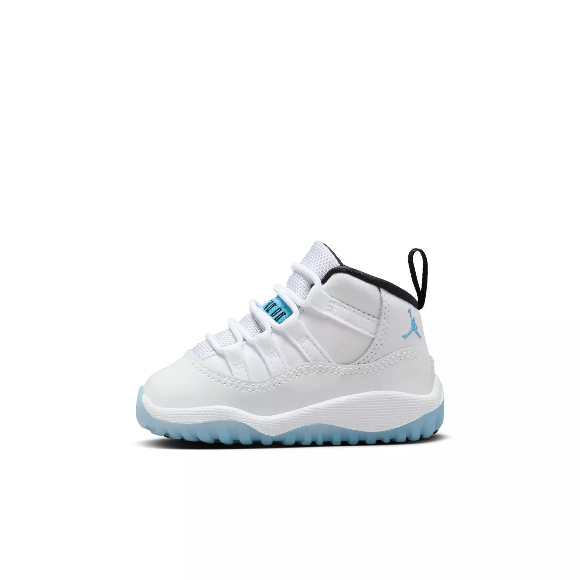 Jordan 11 Retro "Legend Blue" Toddler Kids' Shoe - WHITE/LEGEND BLUE/BLACK