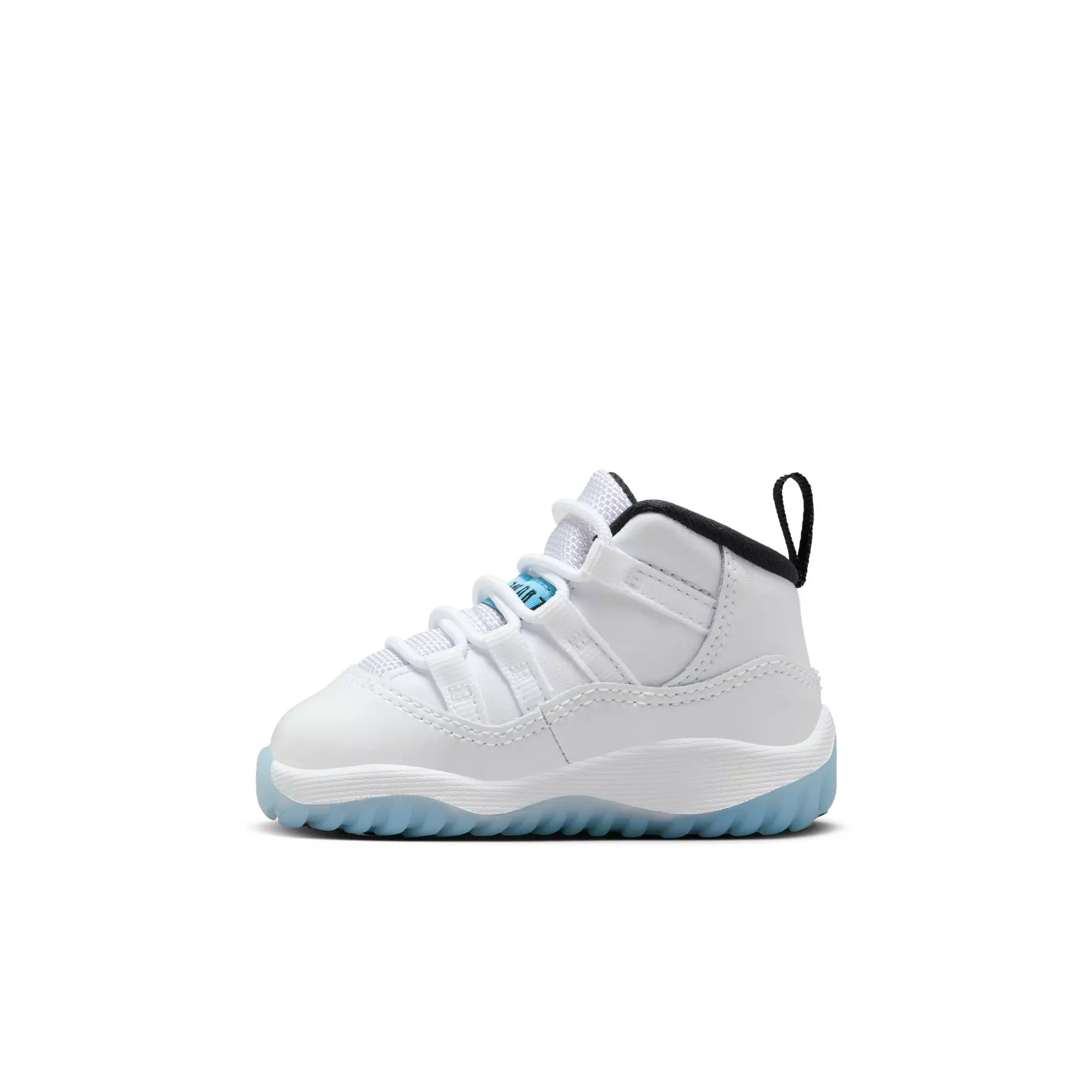 Jordan 11 Retro "Legend Blue" Toddler Kids' Shoe - WHITE/LEGEND BLUE/BLACK