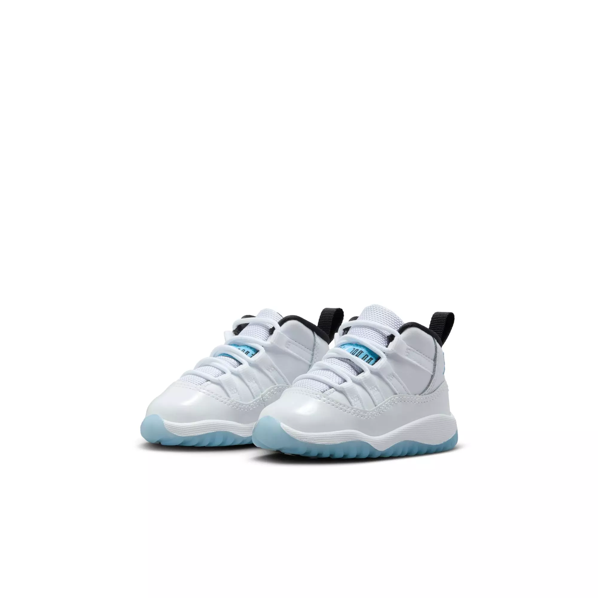 Jordan 11 Retro "Legend Blue" Toddler Kids' Shoe - WHITE/LEGEND BLUE/BLACK