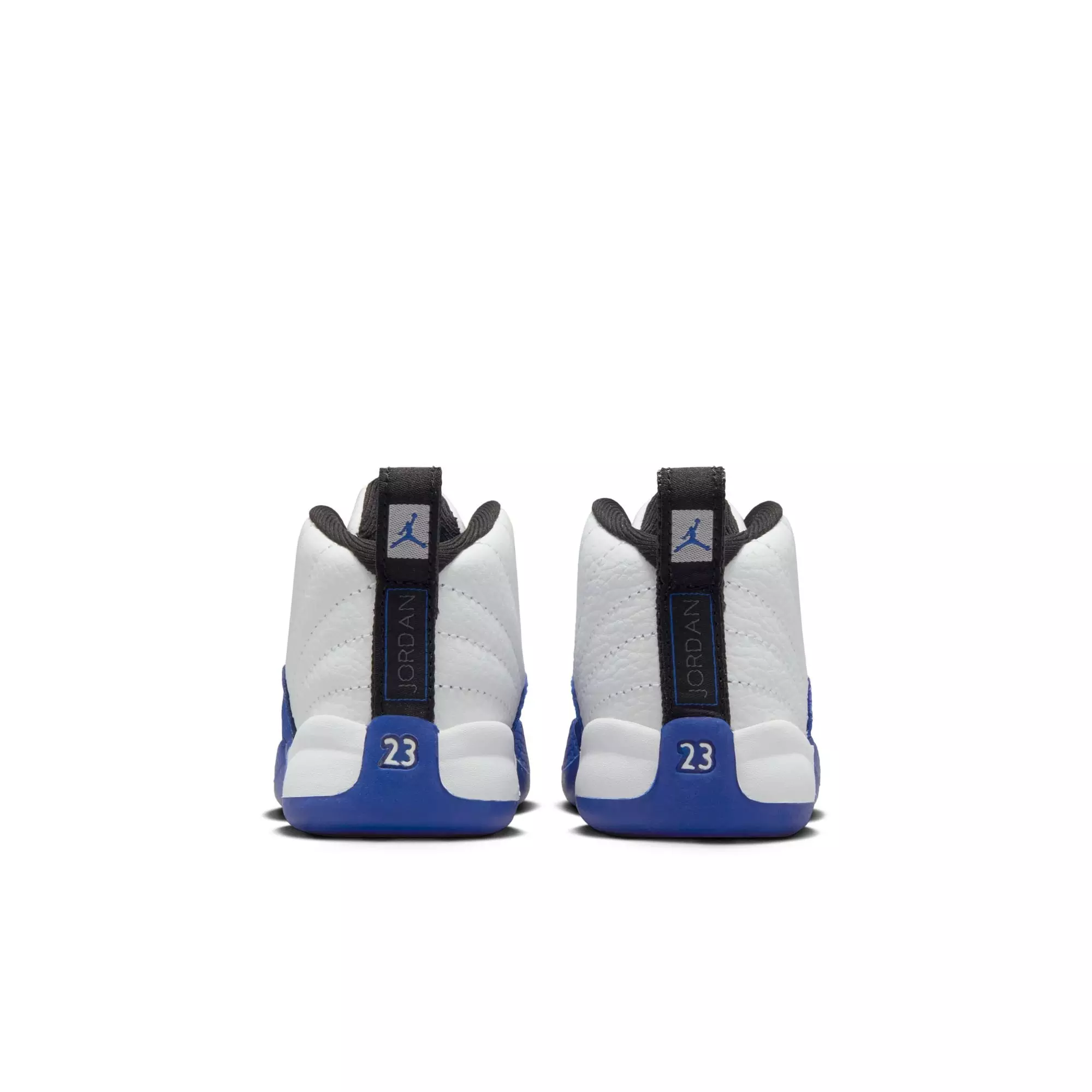 Jordan 12 Retro "White and Game Royal" Toddler Kids' Shoe - WHITE/BLACK/GAME ROYAL